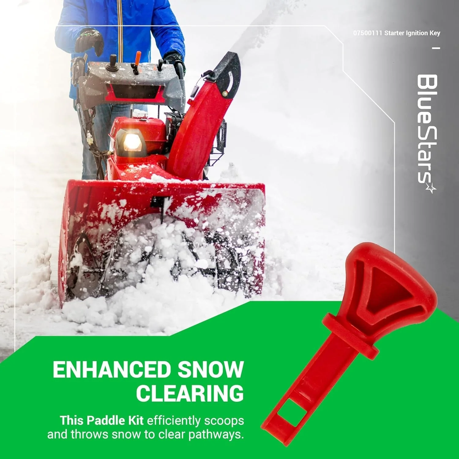 [Lifetime Warranty] 07500111 Snow Thrower Snowblower Starter Ignition Key - Pack of 4 - Image 7