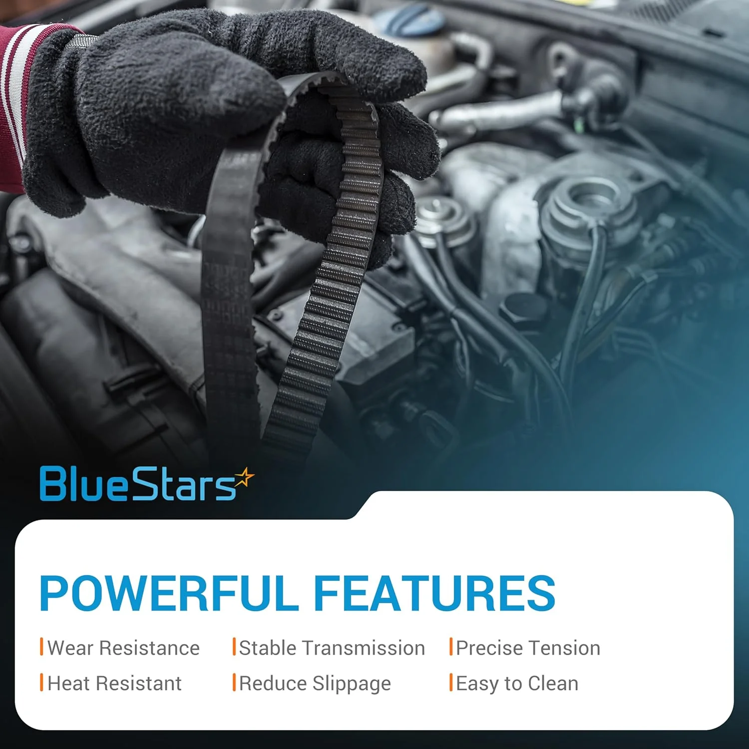 [Lifetime Warranty] 1016203 Drive Belt & 101916701 Starter Generator Belt Set - Image 5