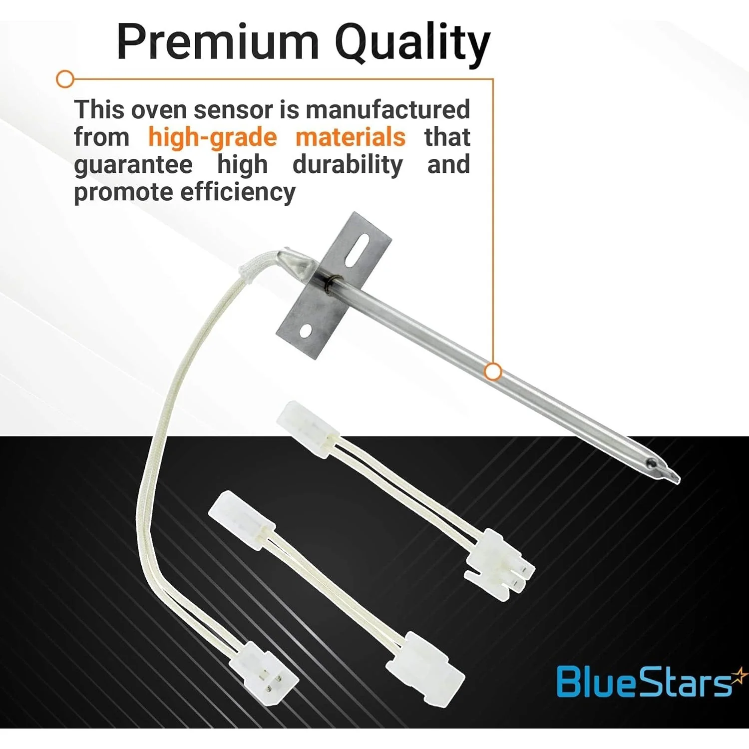 [Lifetime Warranty] 12001656 Oven Temperature Sensor Part - Pack of 2 - Image 4