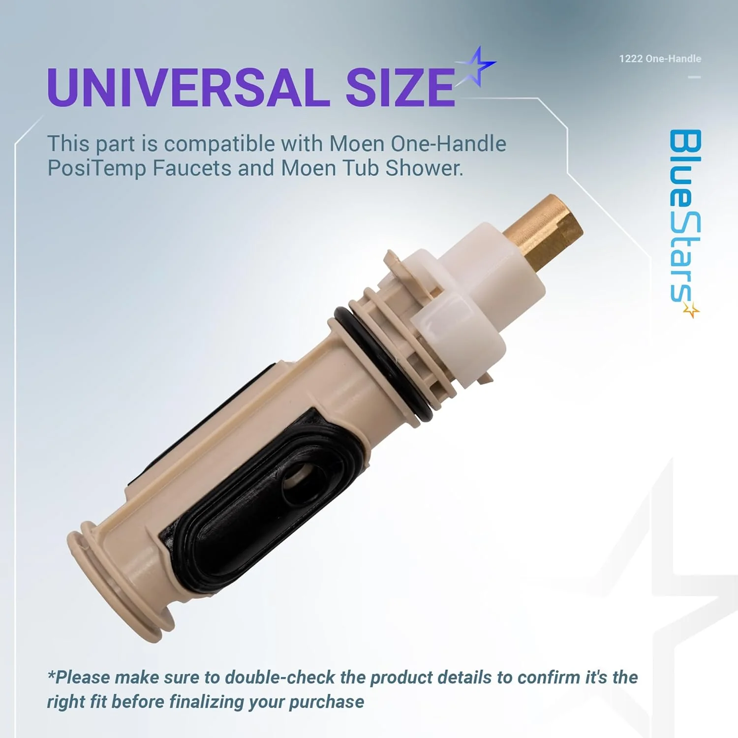 [Lifetime Warranty] 1222 One-Handle Faucet Cartridge - Image 3