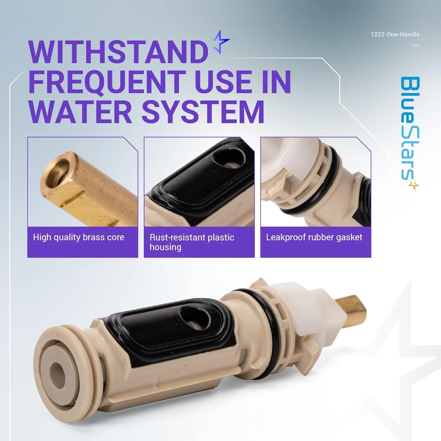 [Lifetime Warranty] 1222 One-Handle Faucet Cartridge - Image 5