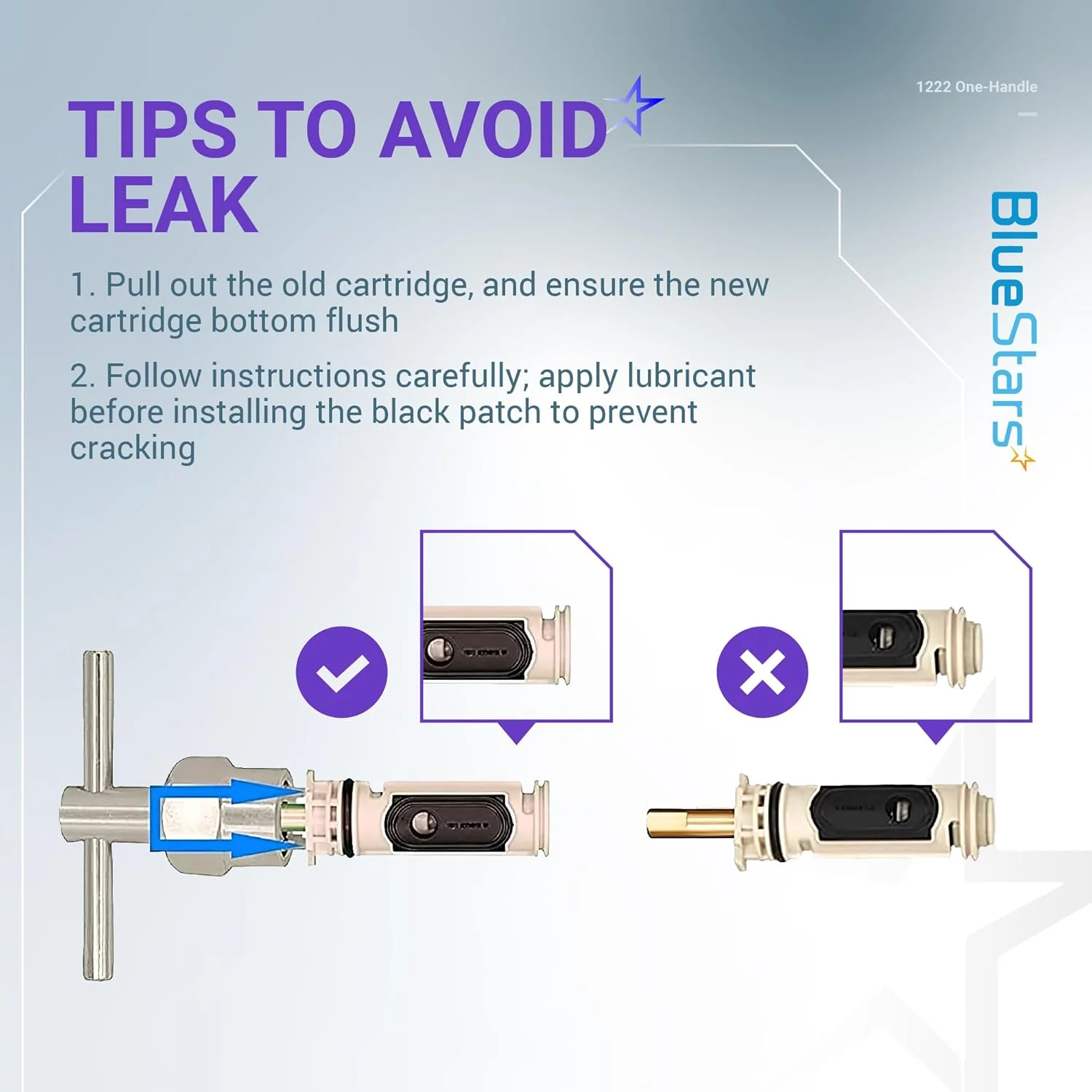 [Lifetime Warranty] 1222 One-Handle Faucet Cartridge - Image 7