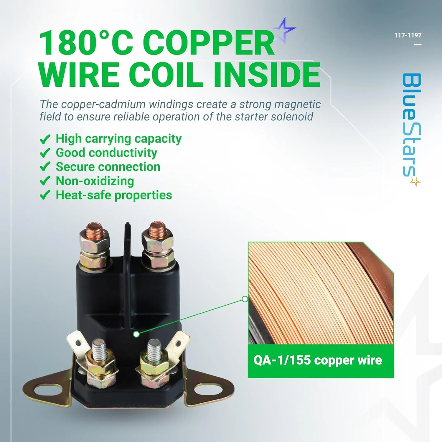 [Lifetime Warranty] 12V 4-Terminal 117-1197 Starter Solenoid - Image 5