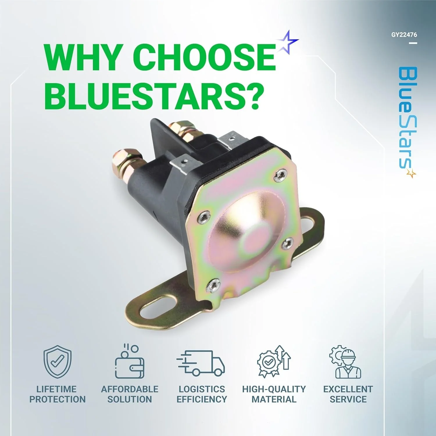 [Lifetime Warranty] 12V GY22476 AUC15346 Starter Solenoid - Image 9