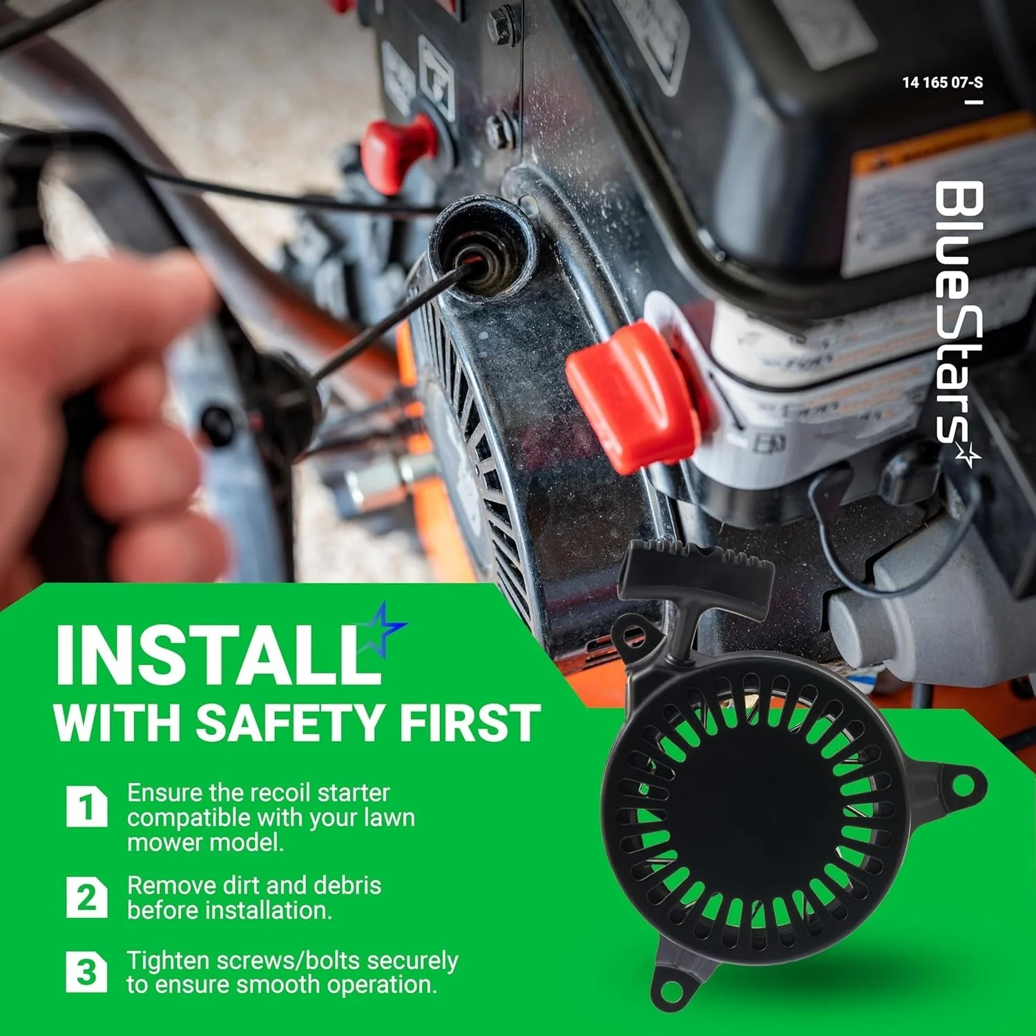 [Lifetime Warranty] 14 165 07-S Recoil Starter Pull Start Kohler - Image 7