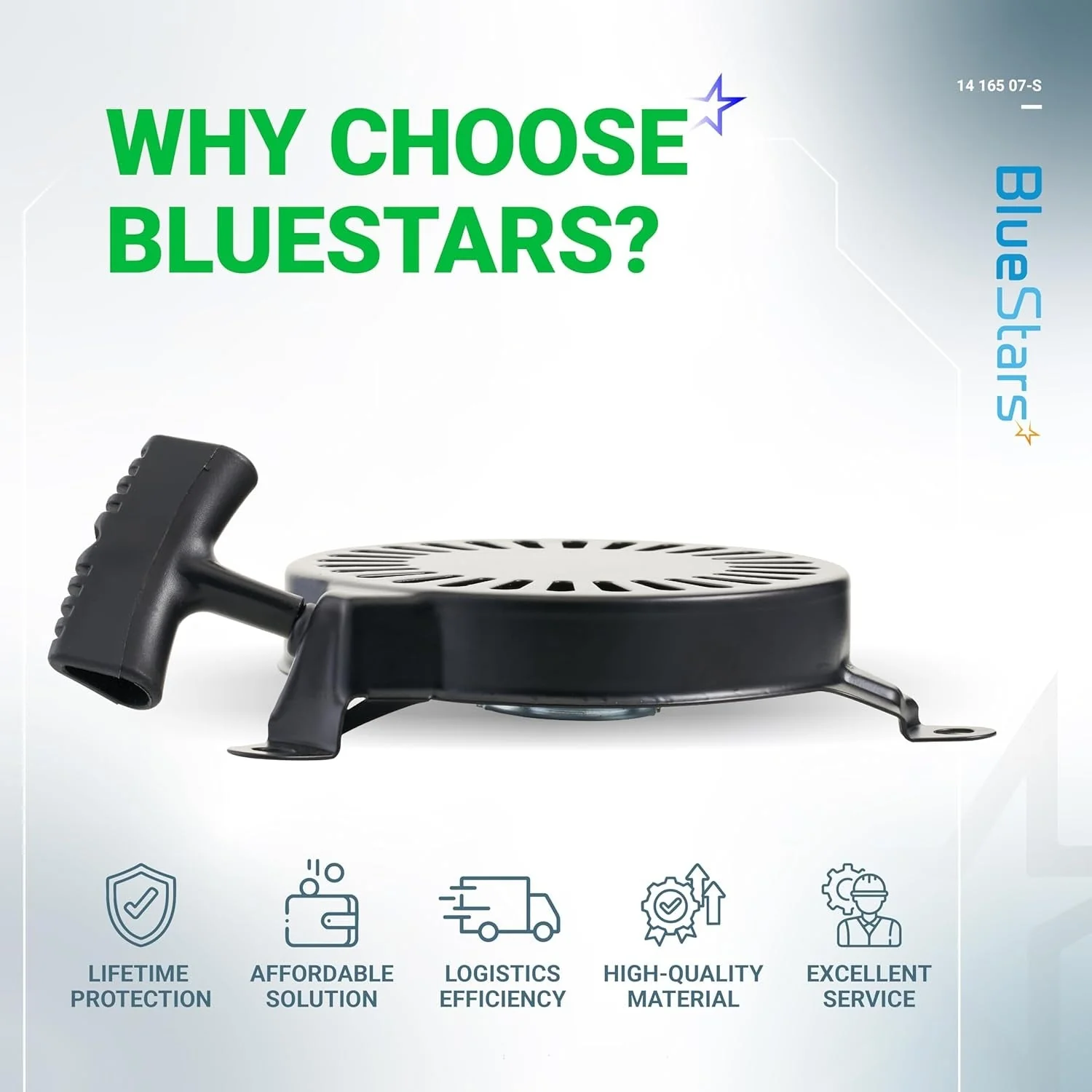 [Lifetime Warranty] 14 165 07-S Recoil Starter Pull Start Kohler - Image 9