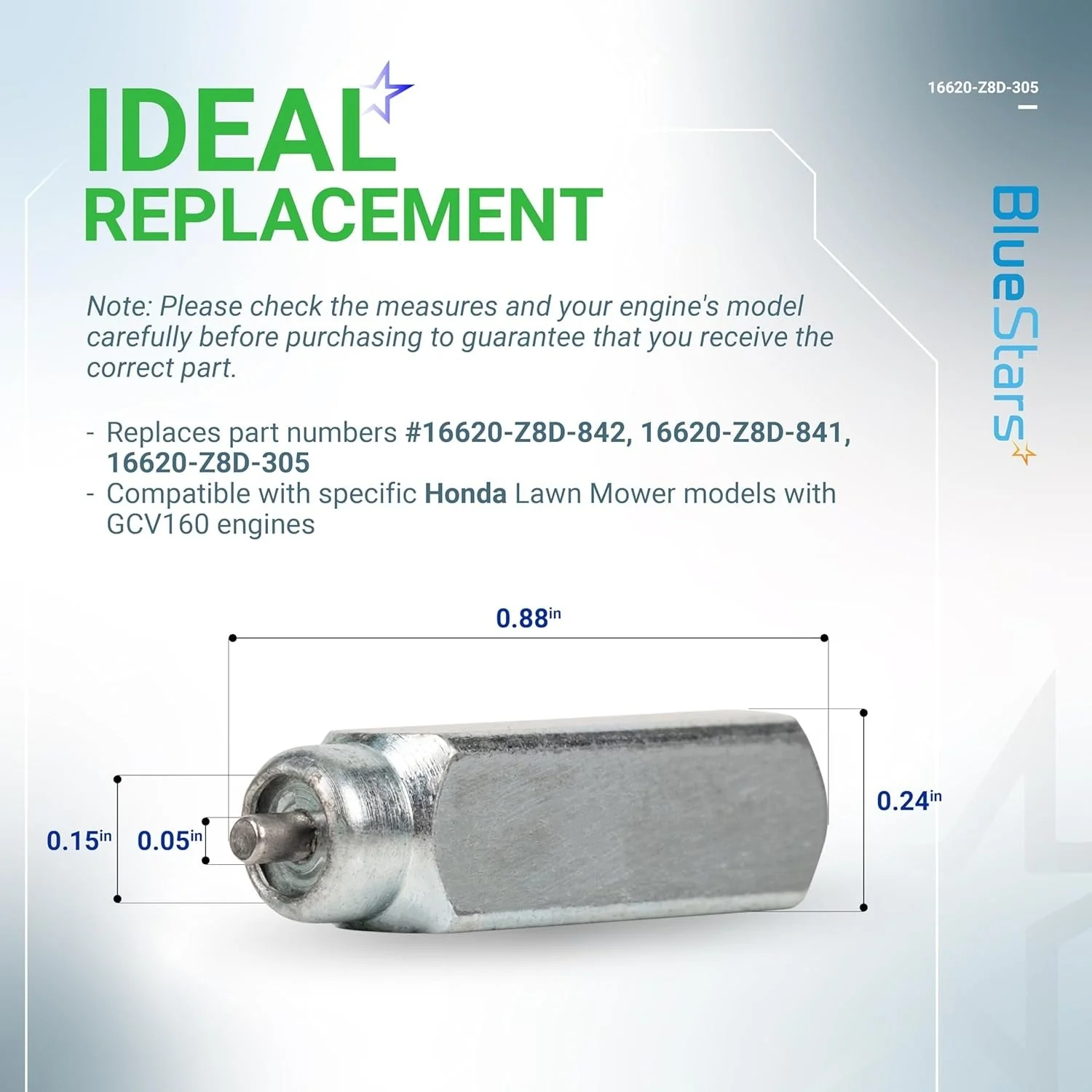 [Lifetime Warranty] 16620-Z8D-305 Thermowax Thermo Wax - Image 3