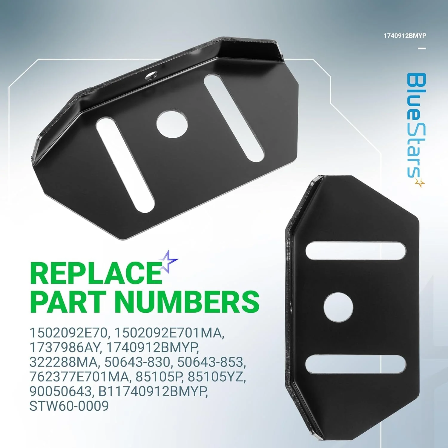 [Lifetime Warranty] 1740912BMYP Snowblower Skid Shoes Height Adjustment - Image 6