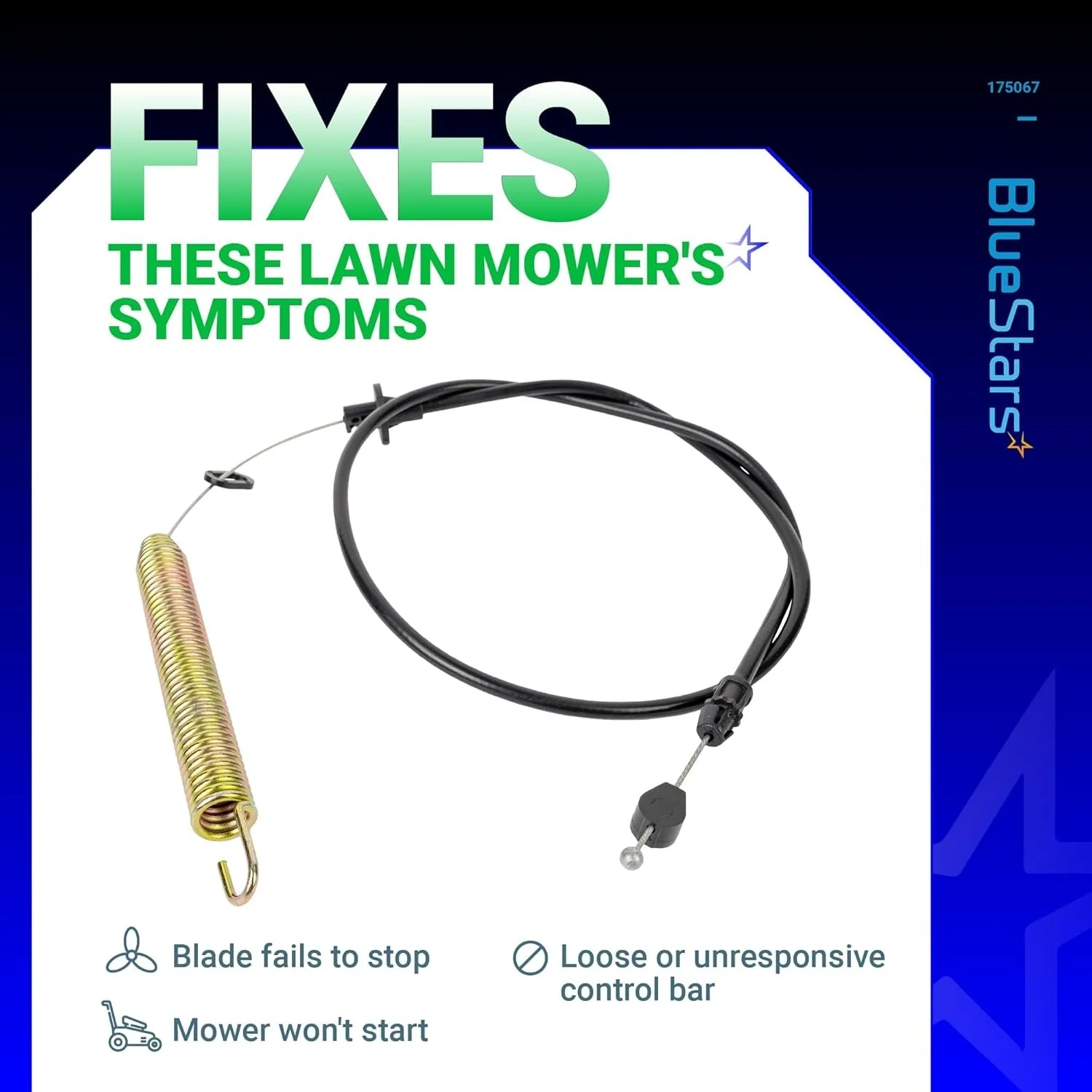 [Lifetime Warranty] 175067 Deck Clutch Cable - Image 6