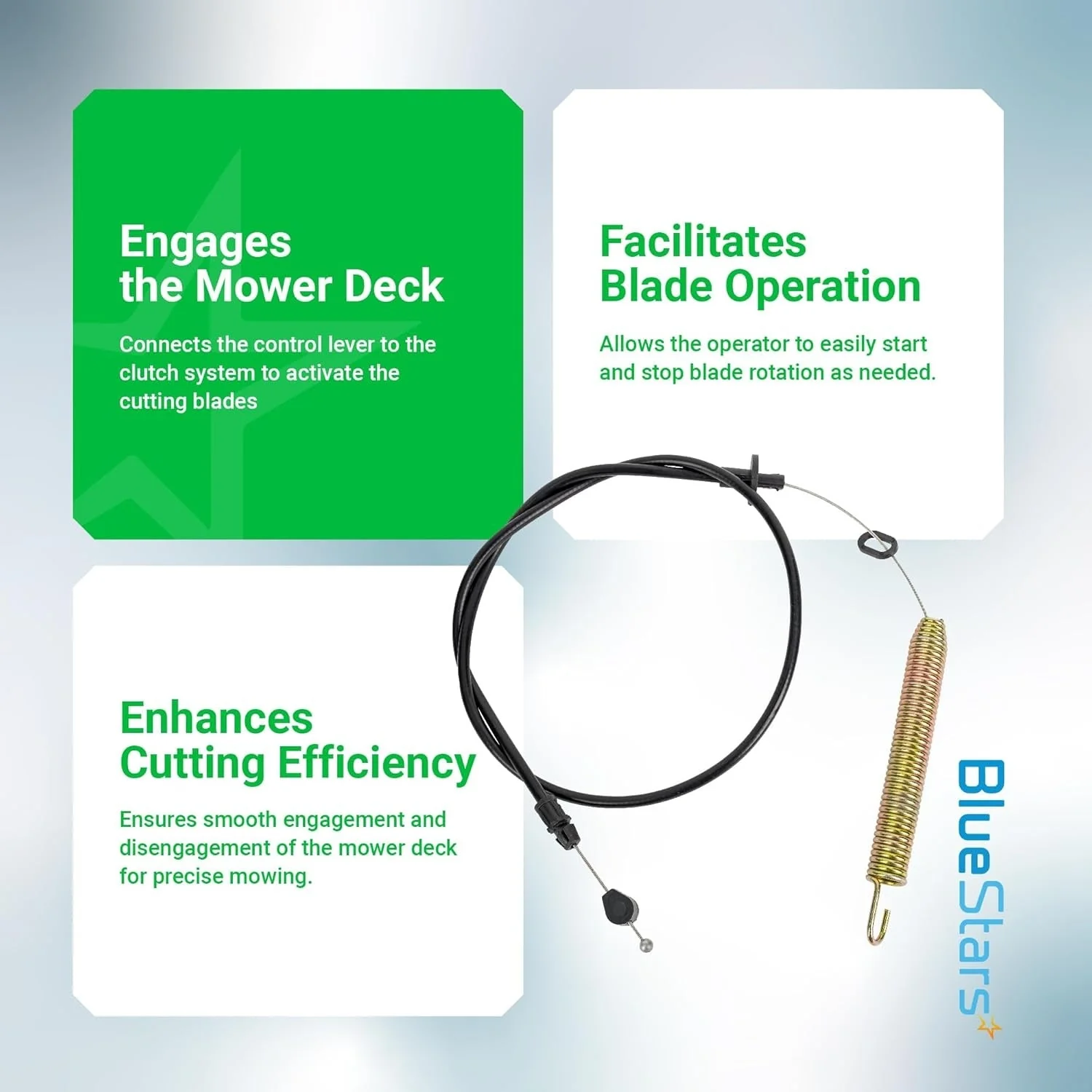 [Lifetime Warranty] 175067 Deck Clutch Cable - Image 7