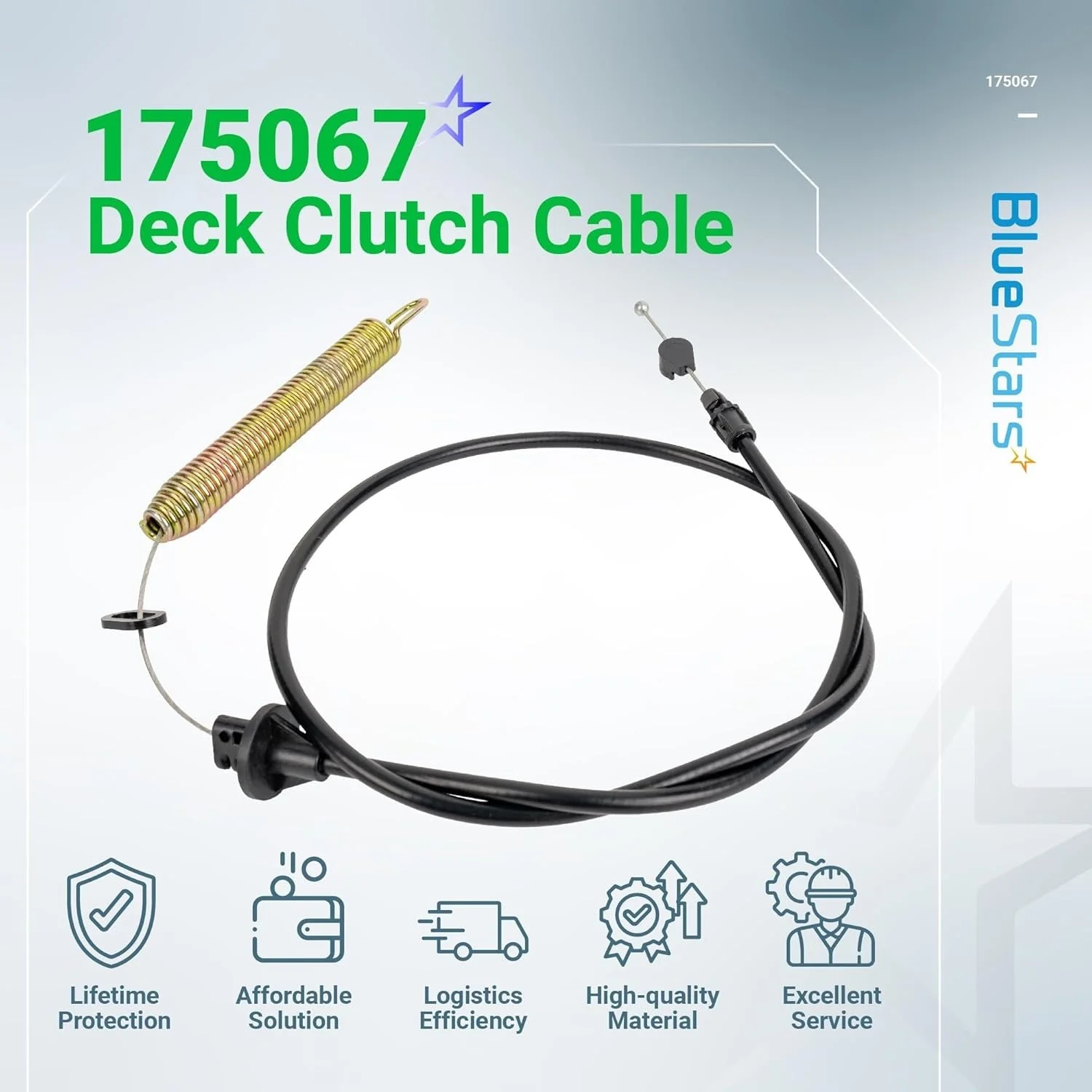 [Lifetime Warranty] 175067 Deck Clutch Cable - Image 9