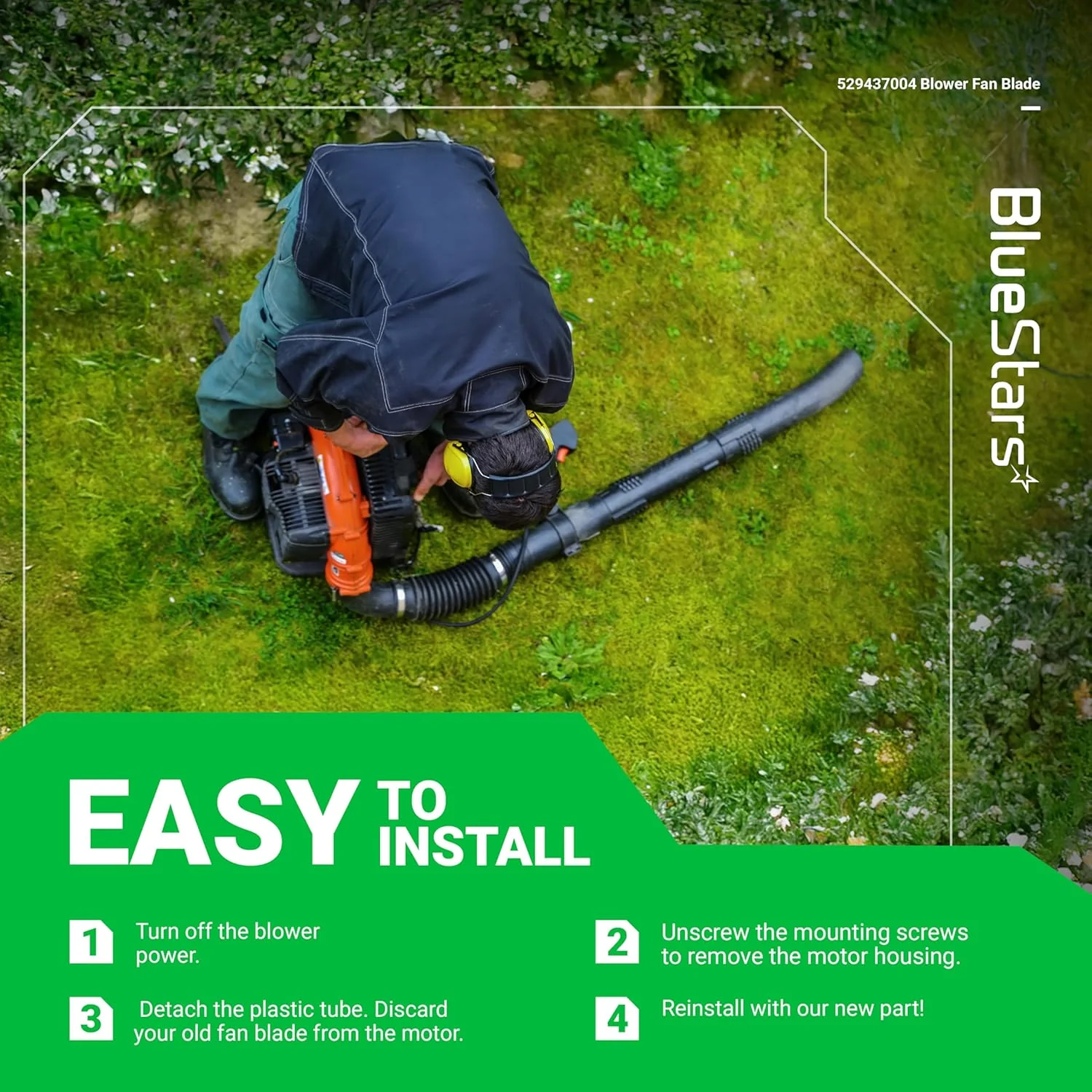 [Lifetime Warranty] 529437004 Blower Fan Blade - Pack of 2 - Image 7