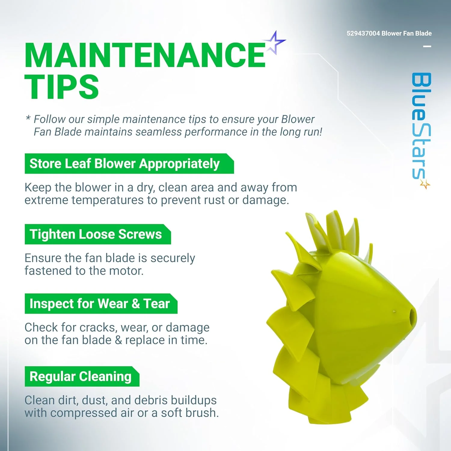 [Lifetime Warranty] 529437004 Blower Fan Blade - Pack of 2 - Image 8