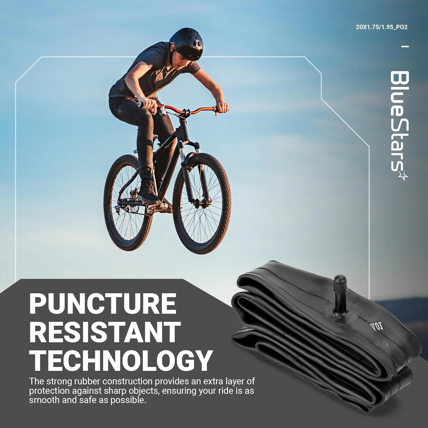 [Lifetime Warranty] 20 X 1.75/1.95/2.10/2.125 inch Bicycle Tire Inner Tubes - Pack of 2 - Image 6