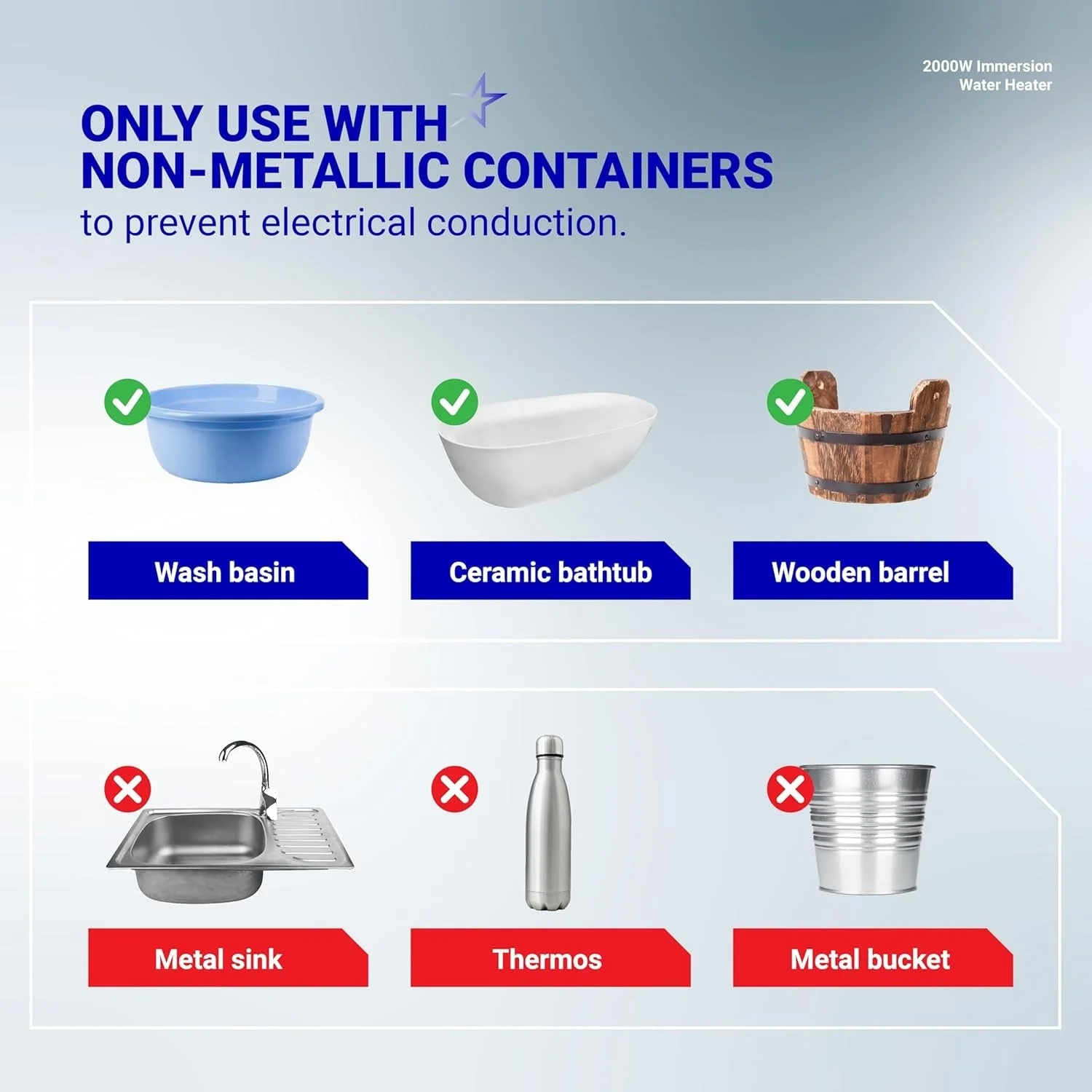 [Lifetime Warranty] 2000W Immersion Water Heater - Image 8