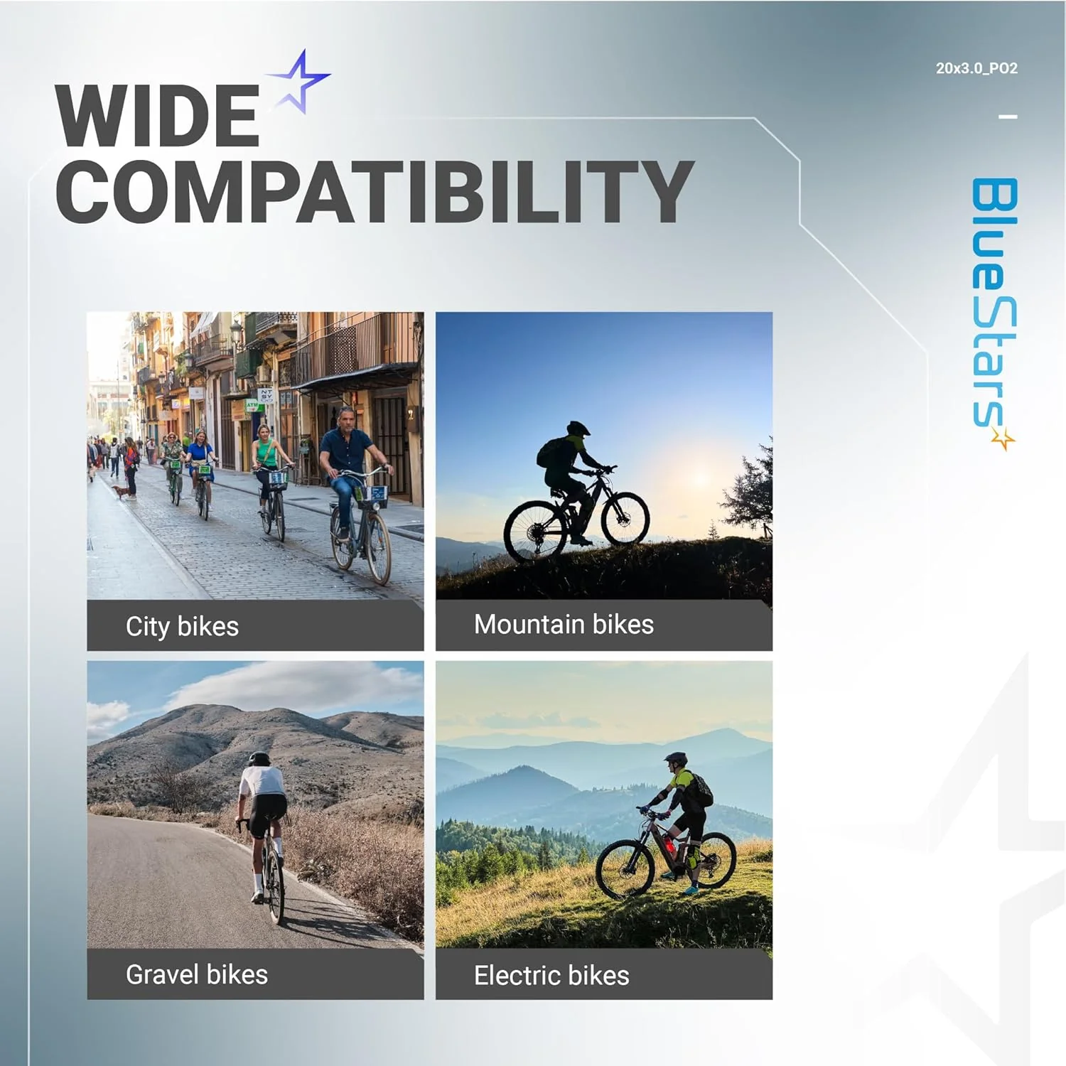 [Lifetime Warranty] 20x3.0 Bike Inner Tubes - Pack of 2 - Image 3