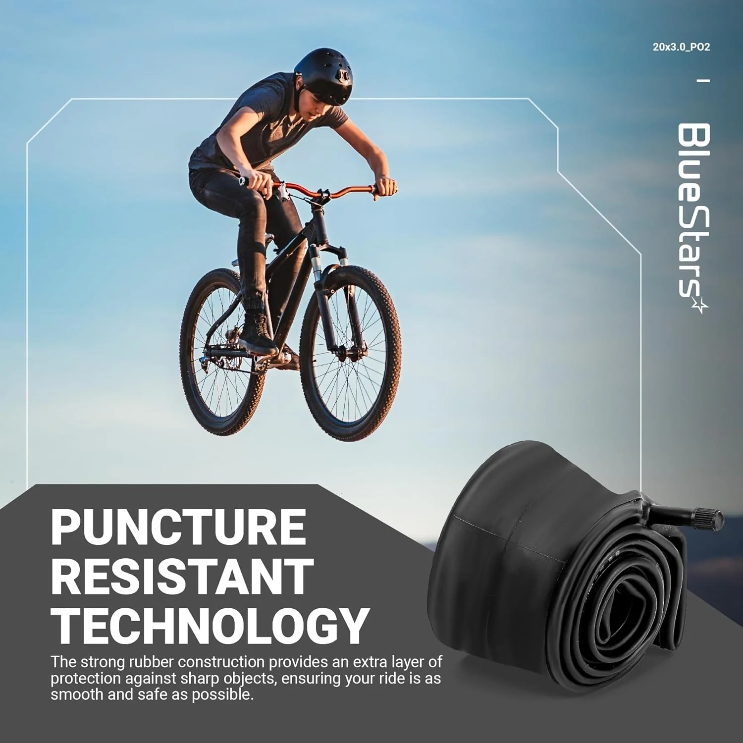 [Lifetime Warranty] 20x3.0 Bike Inner Tubes - Pack of 2 - Image 6