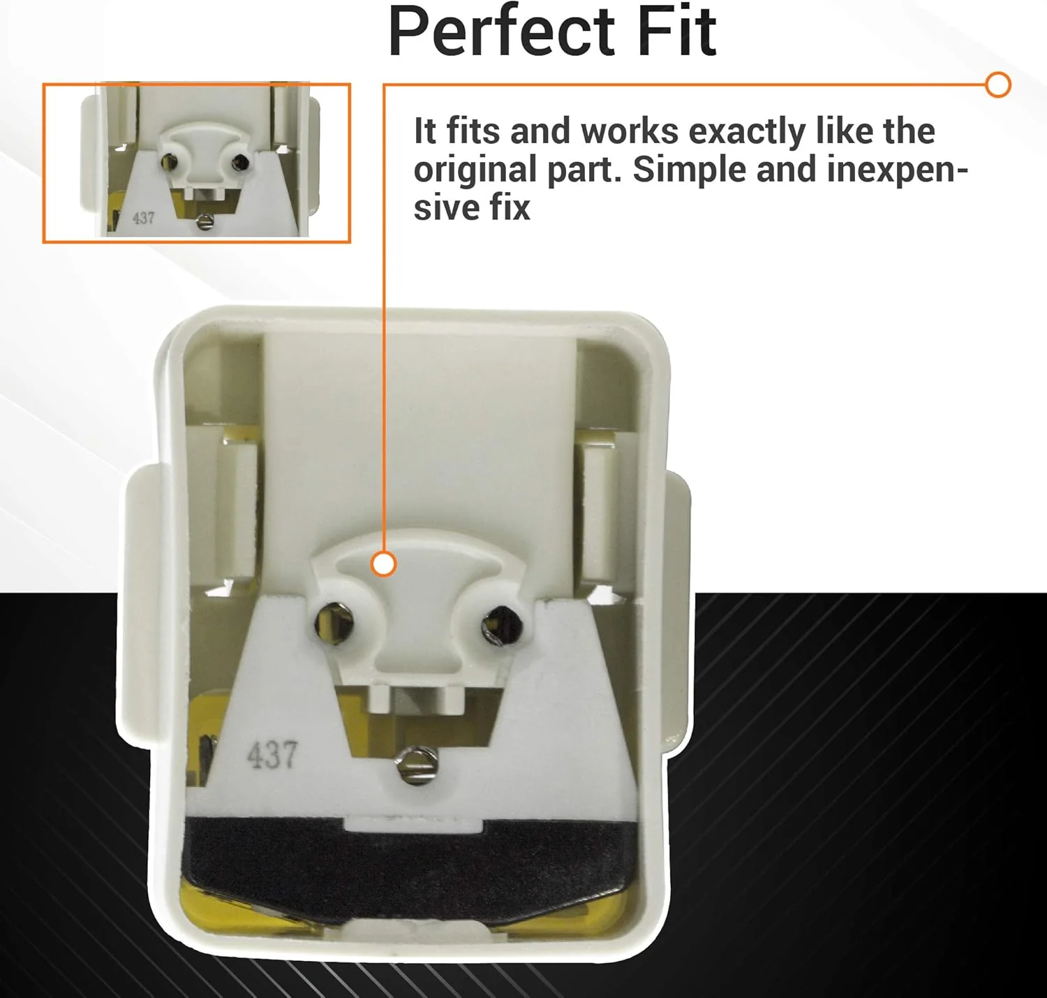 [Lifetime Warranty] 2188830 Refrigerator Compressor Relay & Overload - Image 4