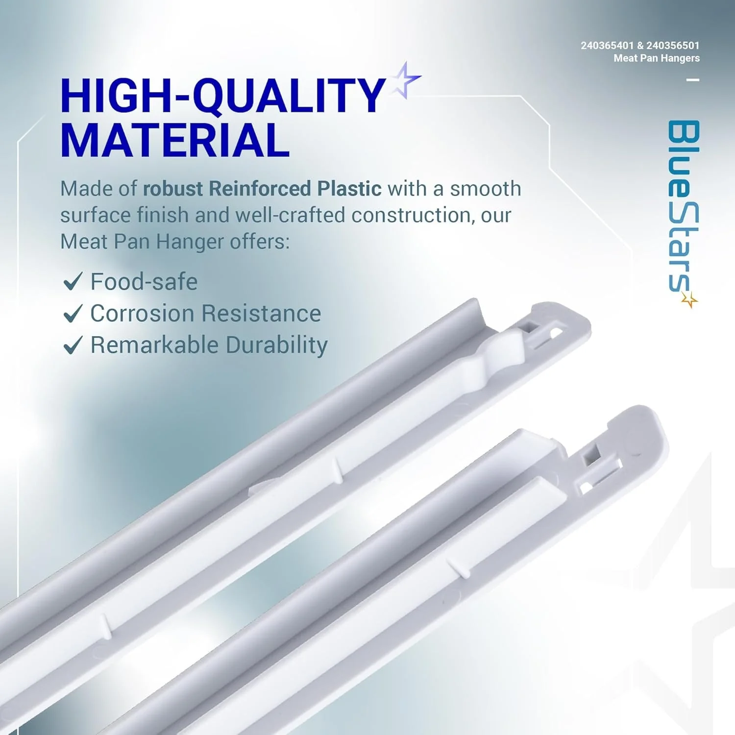 [Lifetime Warranty] 240365401 & 240356501 Refrigerator Meat Pan Hangers (Left & Right) - Image 5