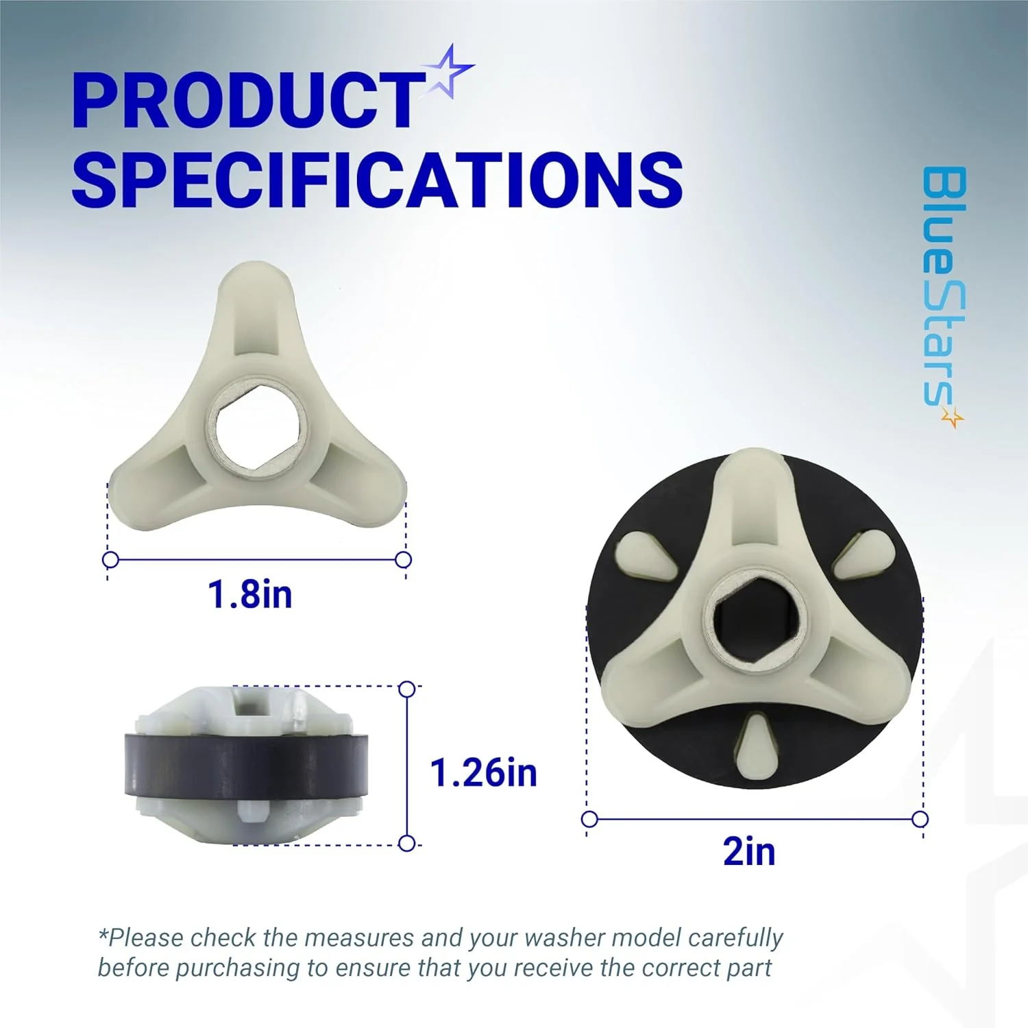 [Lifetime Warranty] 285753A Metal Core Motor Coupling - Image 3