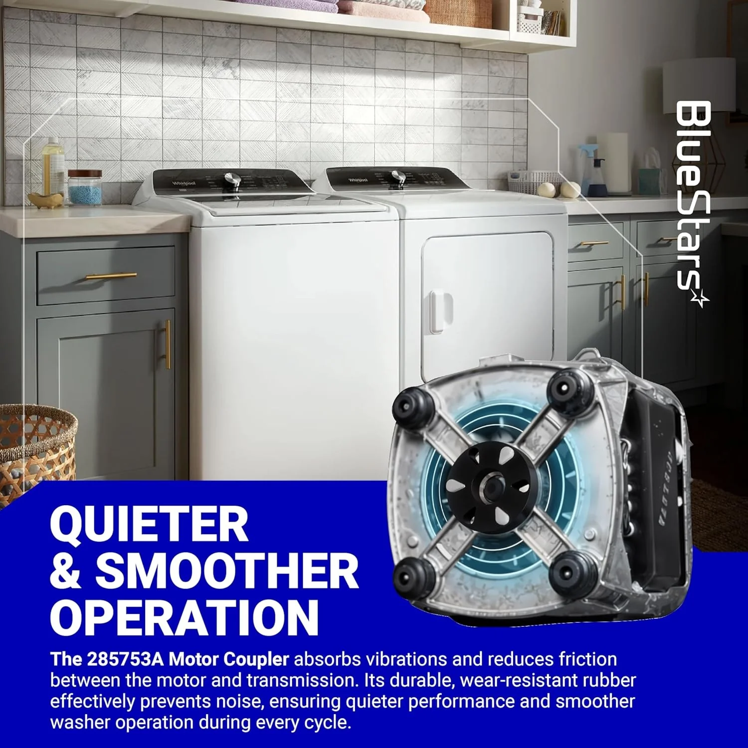 [Lifetime Warranty] 285753A Metal Core Motor Coupling - Image 4