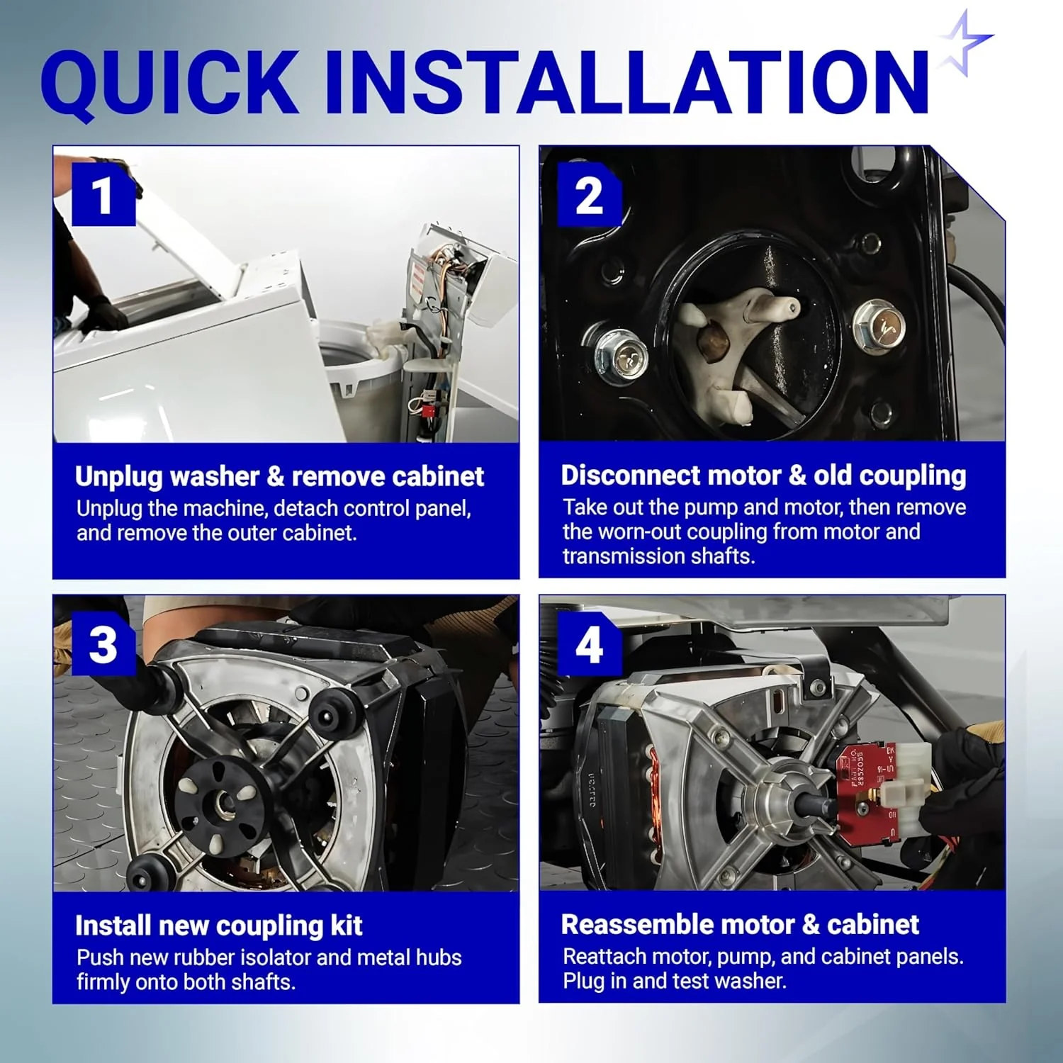 [Lifetime Warranty] 285753A Metal Core Motor Coupling - Image 7