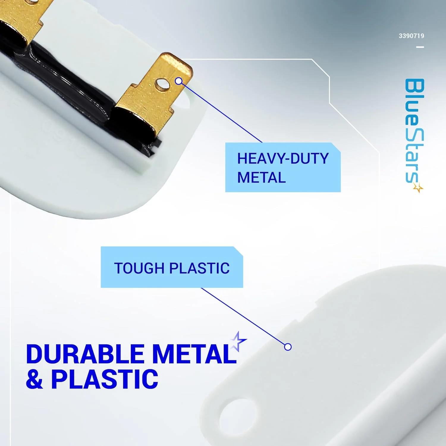 [Lifetime Warranty] 3390719 Dryer Thermal Fuse - Pack of 2 - Image 5