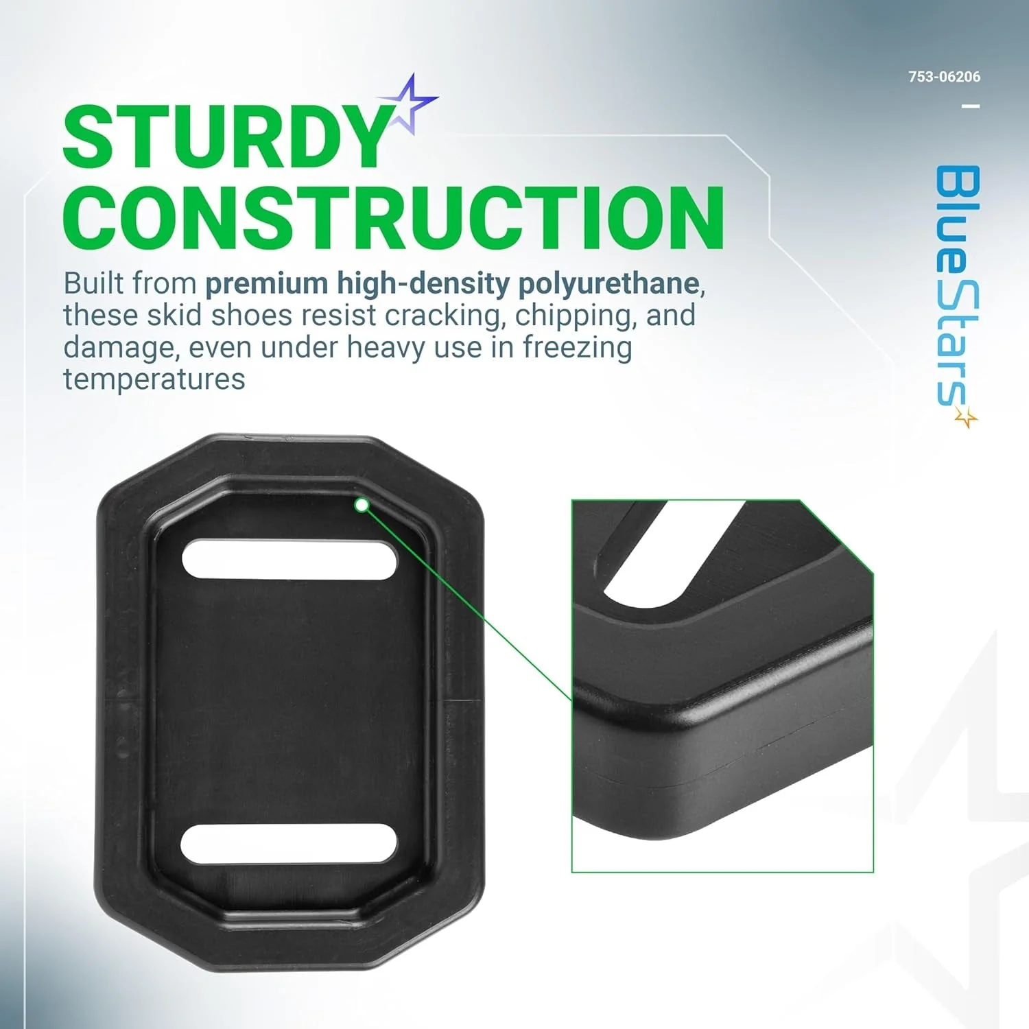 [Lifetime Warranty] 753-06206 Snow Thrower Polymer Slide Shoe Kit - Image 4