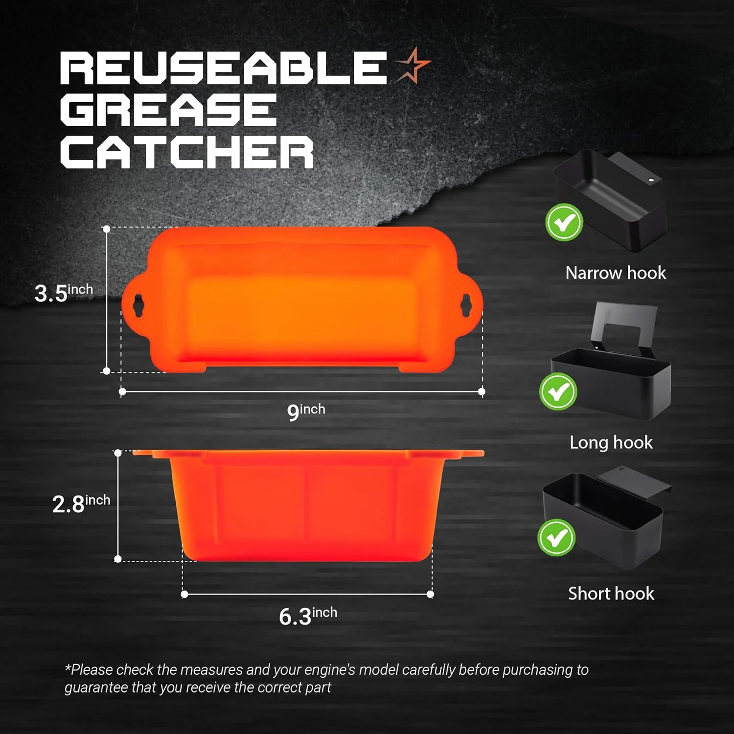 [Lifetime Warranty] Silicone Grease Cup Liners - Pack of 2 - Image 3