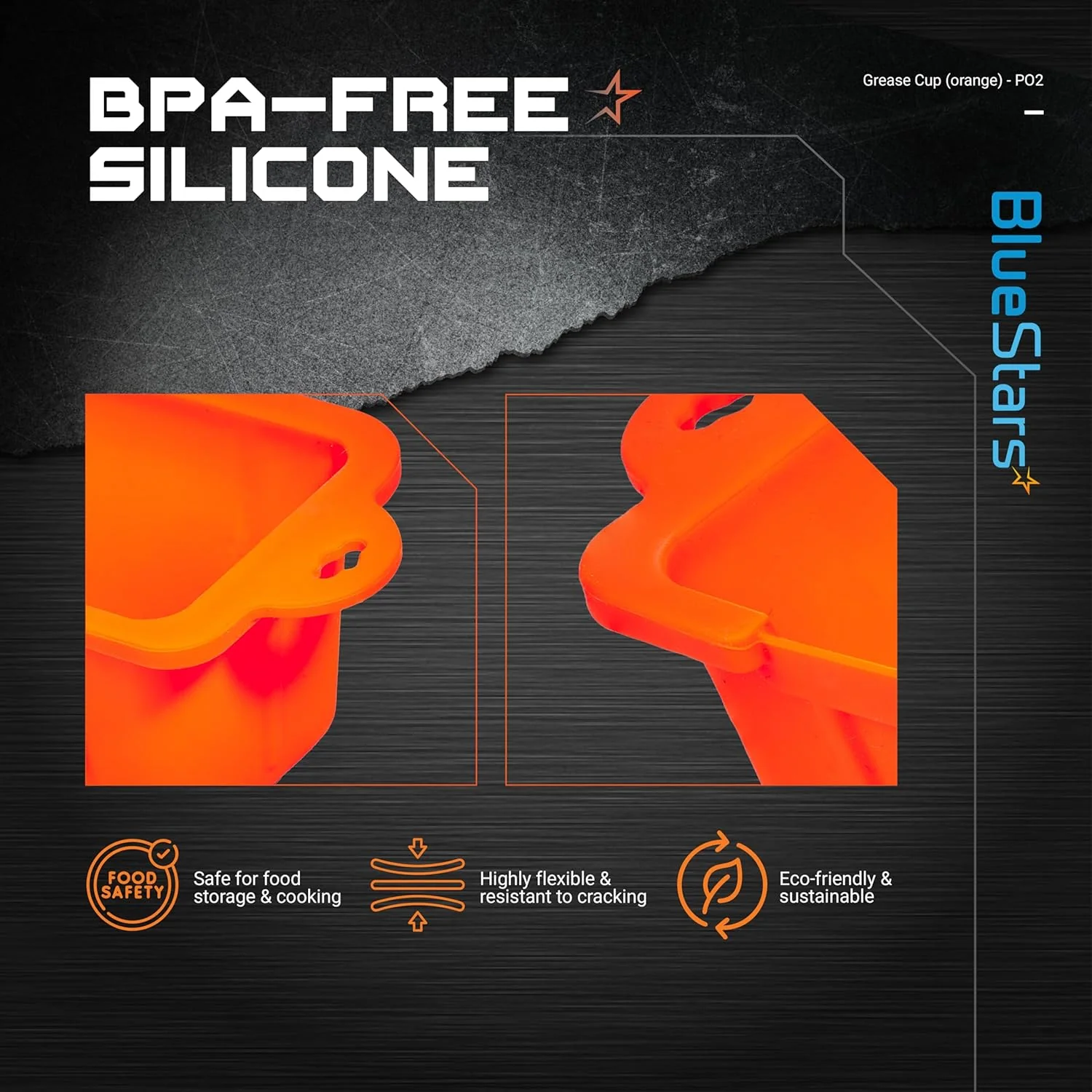 [Lifetime Warranty] Silicone Grease Cup Liners - Pack of 2 - Image 4