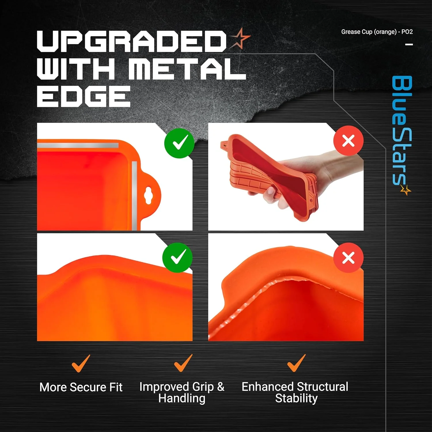 [Lifetime Warranty] Silicone Grease Cup Liners - Pack of 2 - Image 5