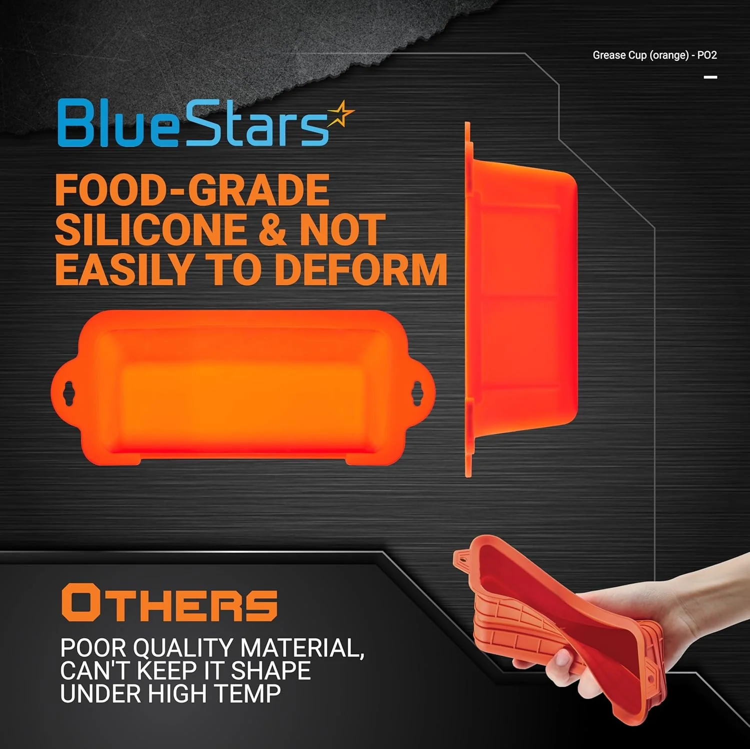 [Lifetime Warranty] Silicone Grease Cup Liners - Pack of 2 - Image 8