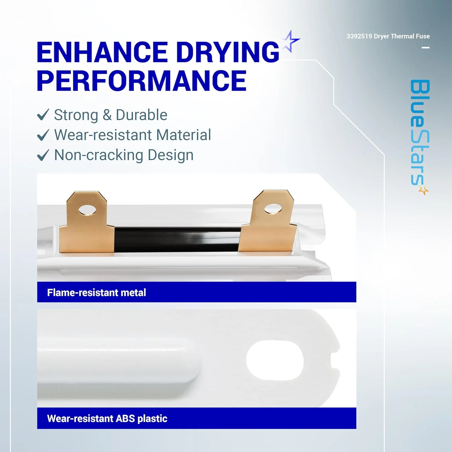 [Lifetime Warranty] 3392519 Dryer Thermal Fuse - Pack of 2 - Image 7