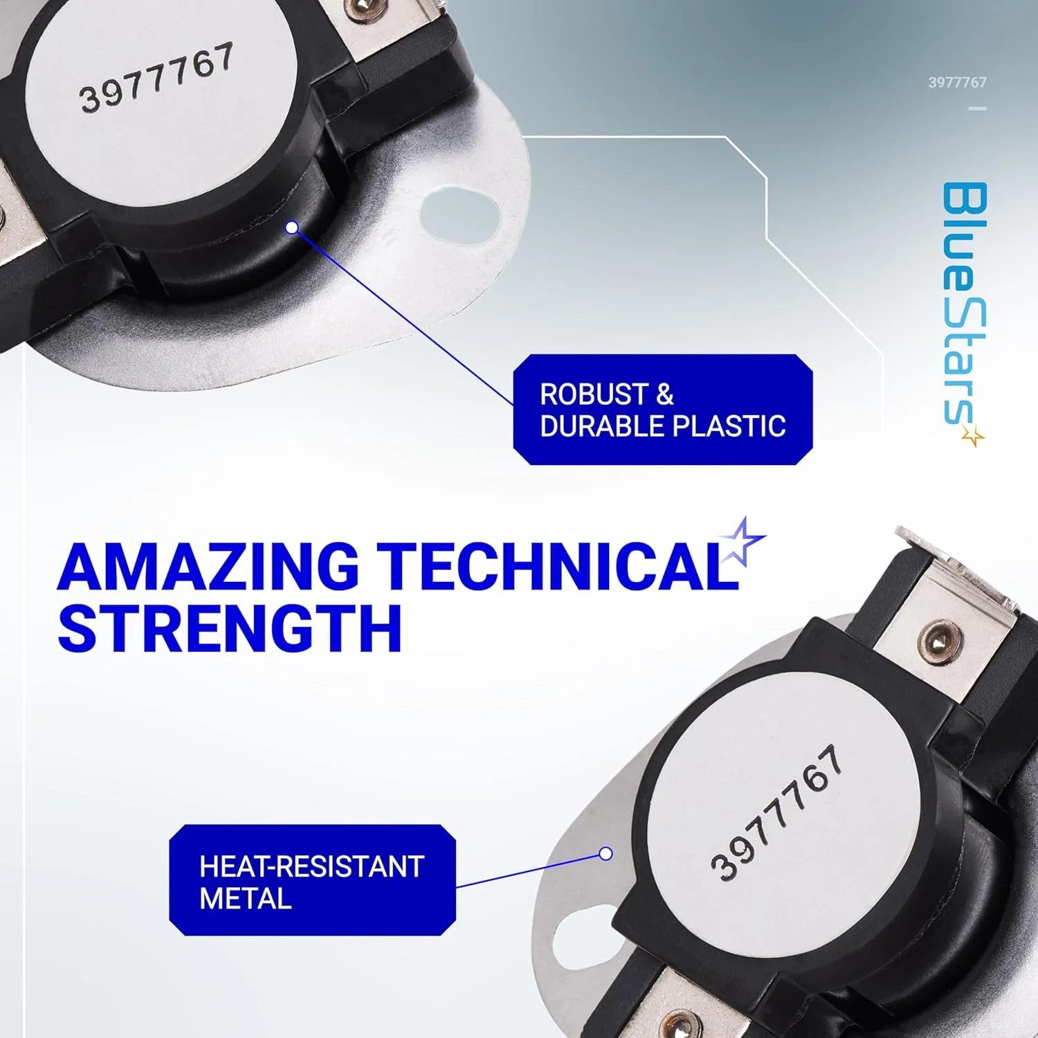 [Lifetime Warranty] 3977767 Dryer Thermostat Fit - Image 3