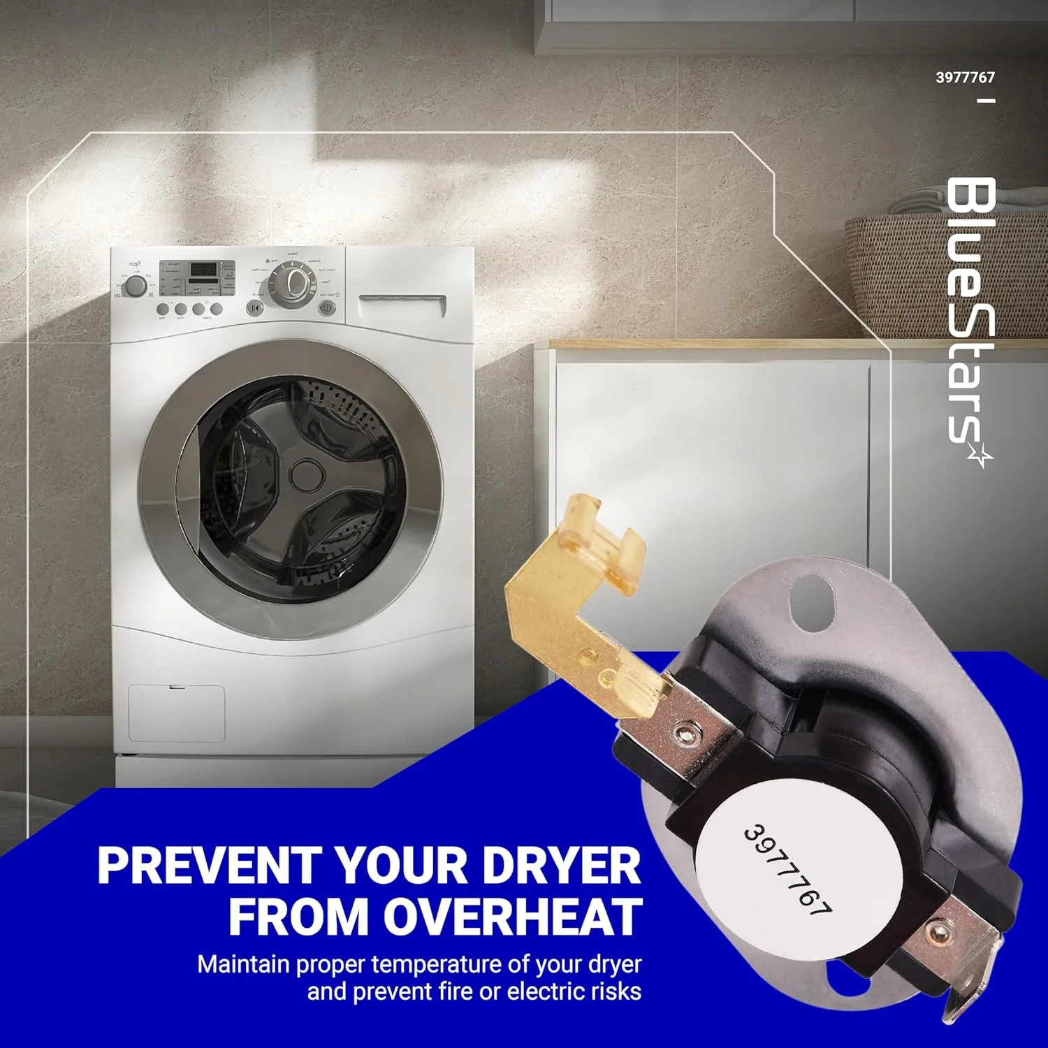 [Lifetime Warranty] 3977767 Dryer Thermostat Fit - Image 5