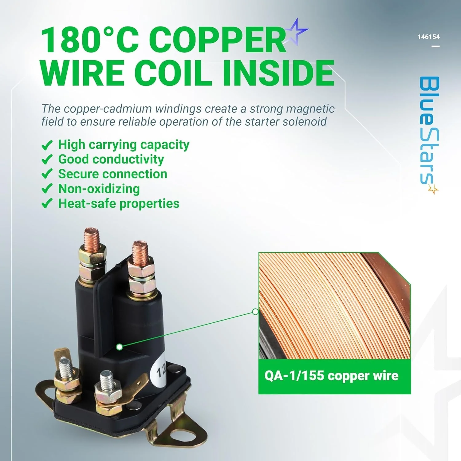 [Lifetime Warranty] 4-Pole 146154 145673 Starter Solenoid for Craftsman - Image 5