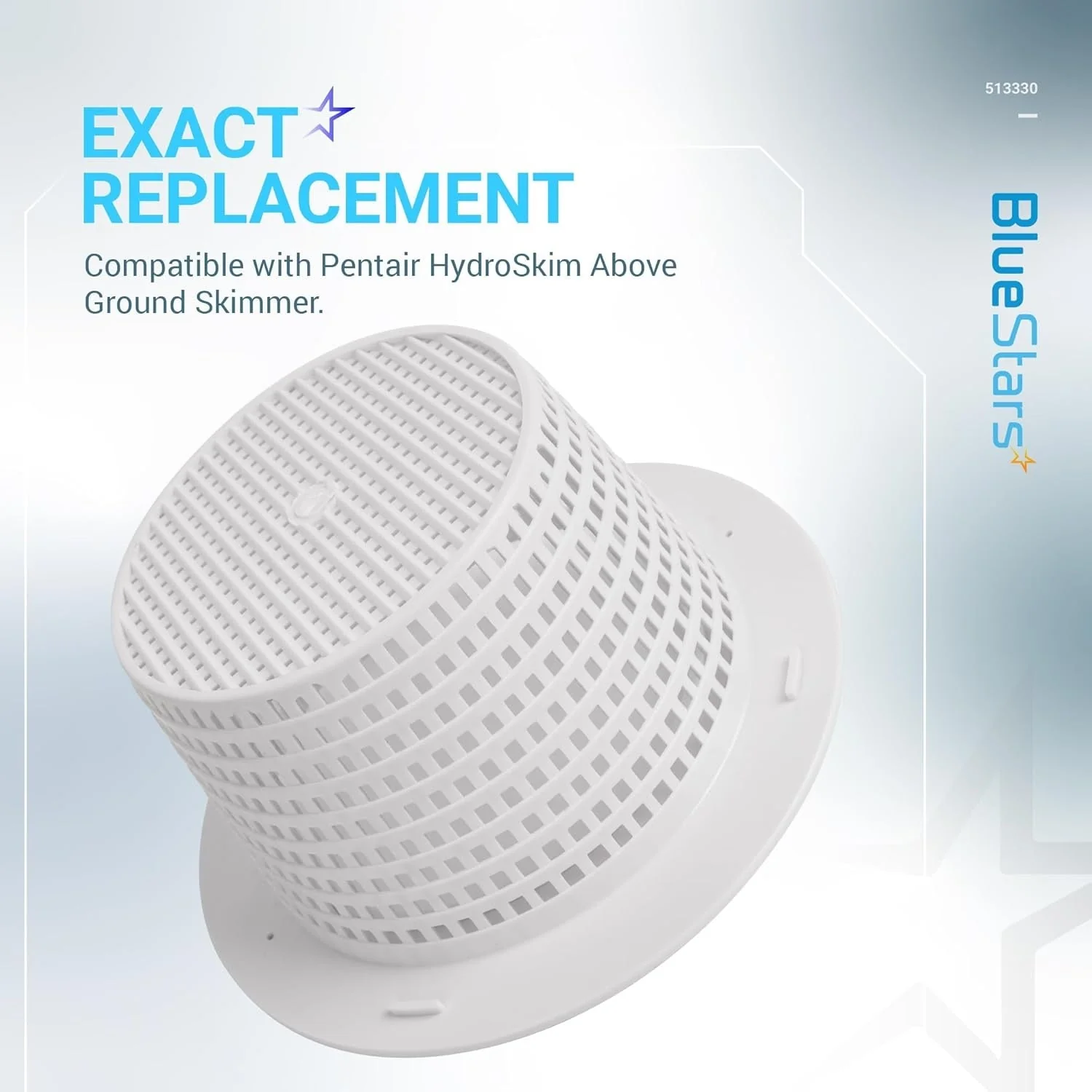 [Lifetime Warranty] 513330 Above Ground Pool Skimmer Basket - Pack of 2 - Image 4