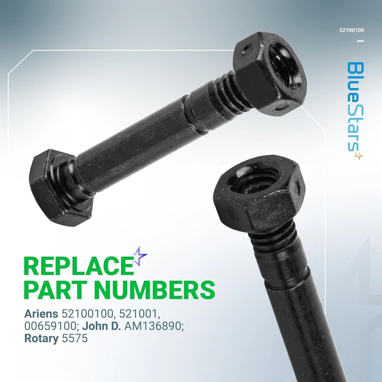 [Lifetime Warranty] 52100100 Snow Blower Shear Pins and Nuts - Pack of 10 - Image 8