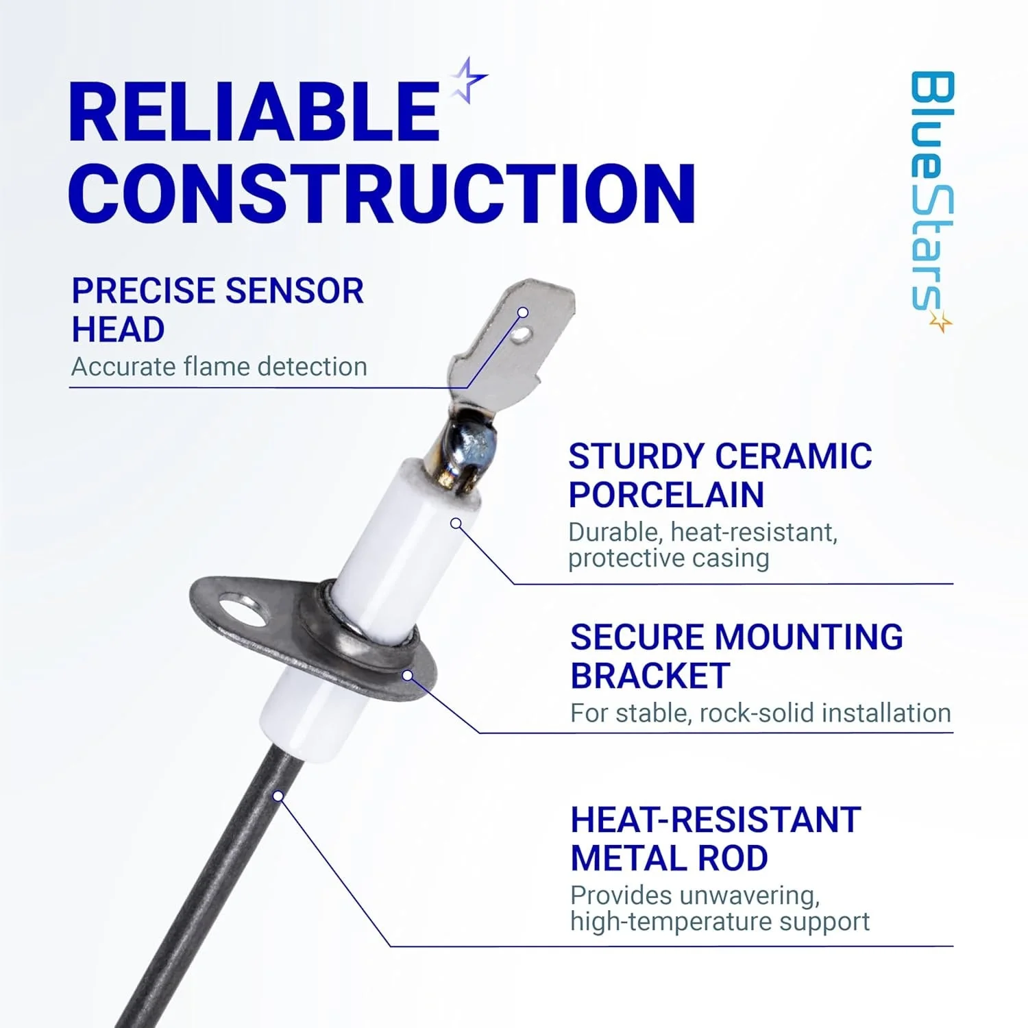 [Lifetime Warranty] 52W29 Furnace Flame Sensor - Image 4