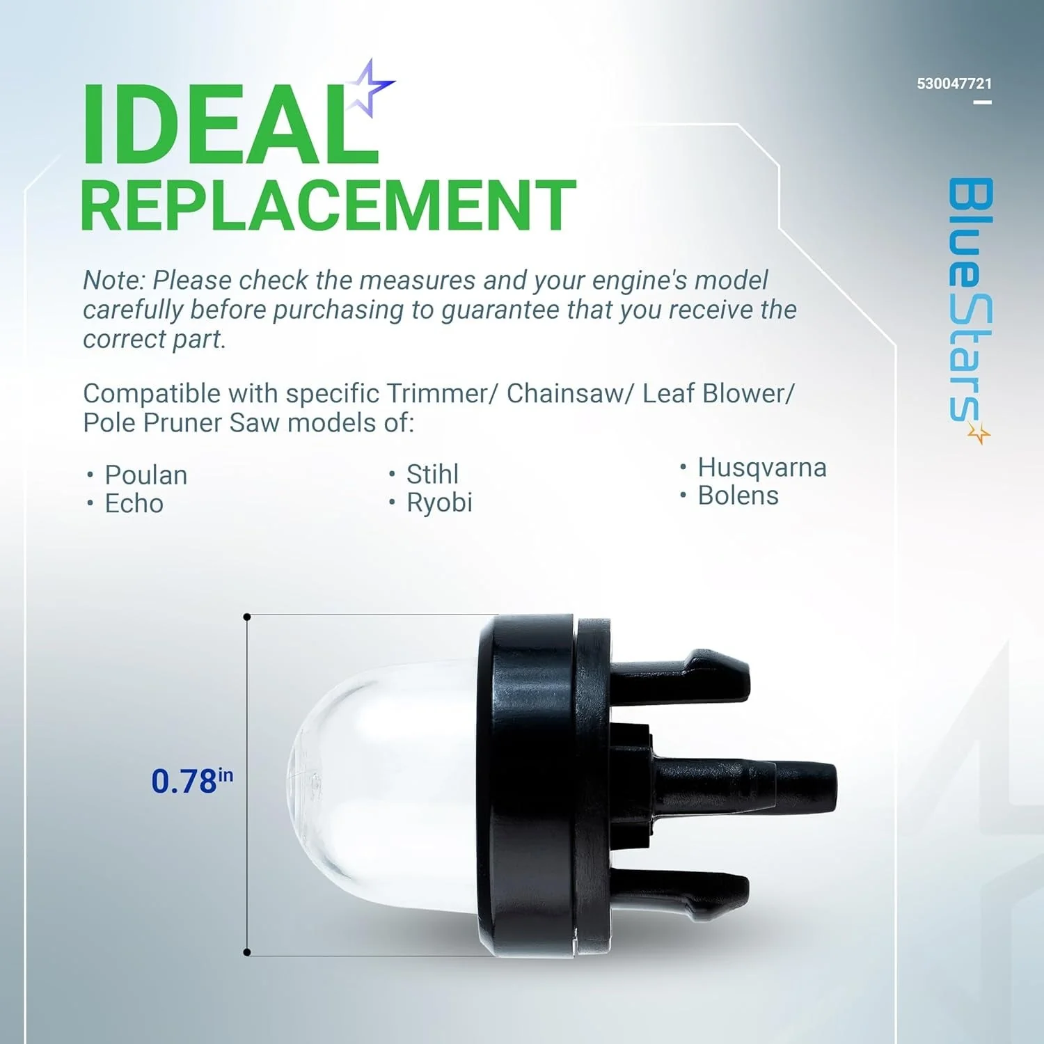 [Lifetime Warranty] 530047721 503936601 188-512 Primer Bulb - Pack of 6 - Image 3