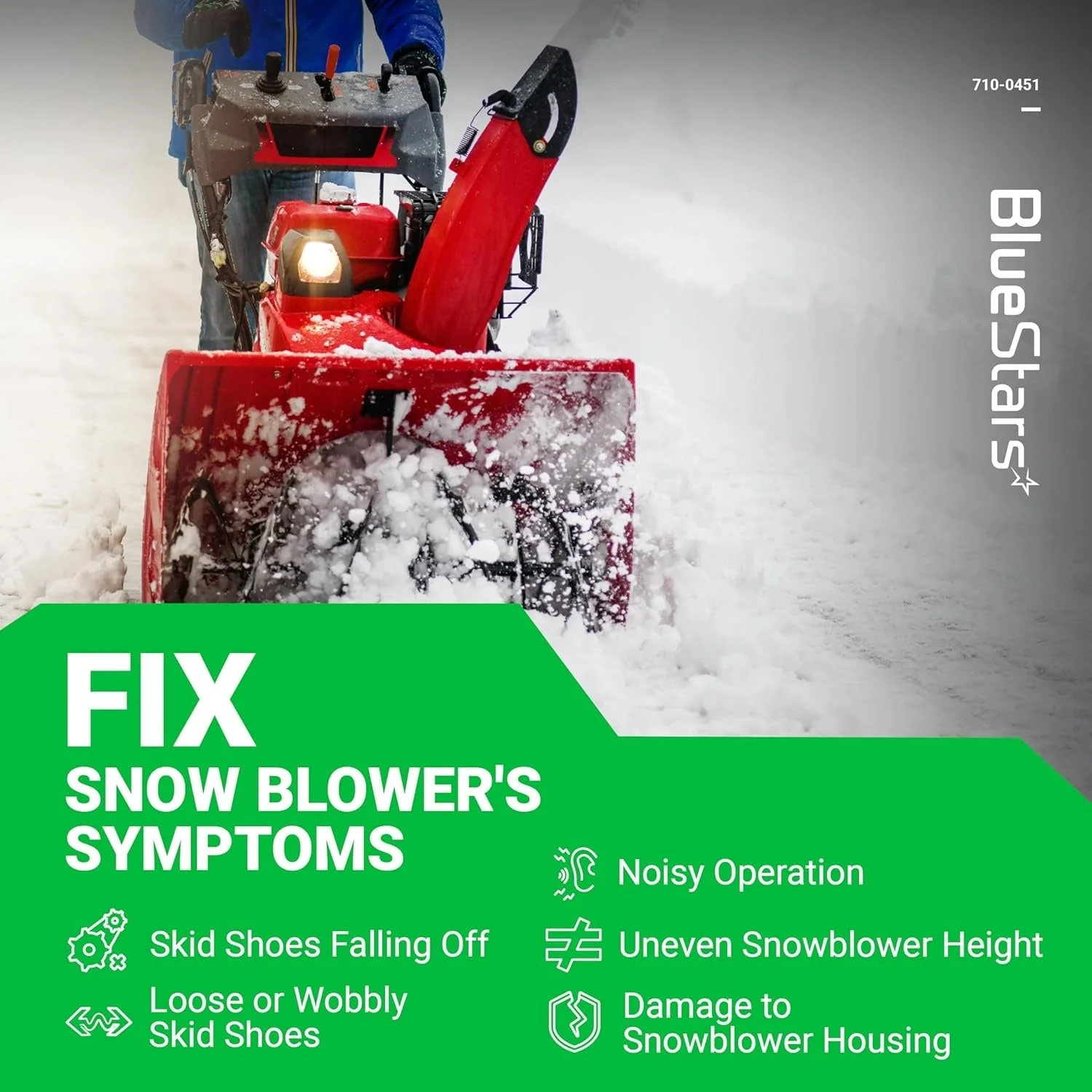 [Lifetime Warranty] 710-0451 Stainless Steel Skid Shoe - Pack of 6 - Image 4