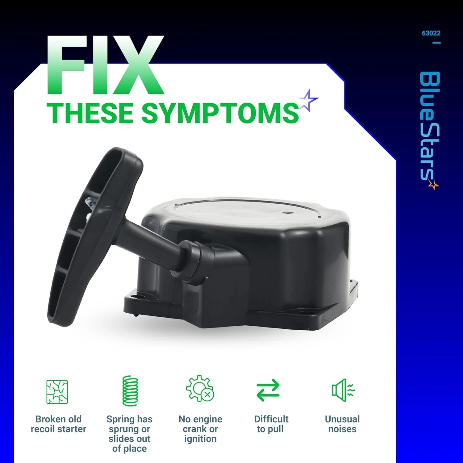 [Lifetime Warranty] 63022 Pull Start Starter Recoil - Image 5