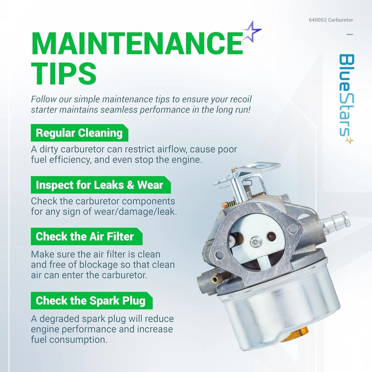 [Lifetime Warranty] 640052 Carburetor Combo - Image 8