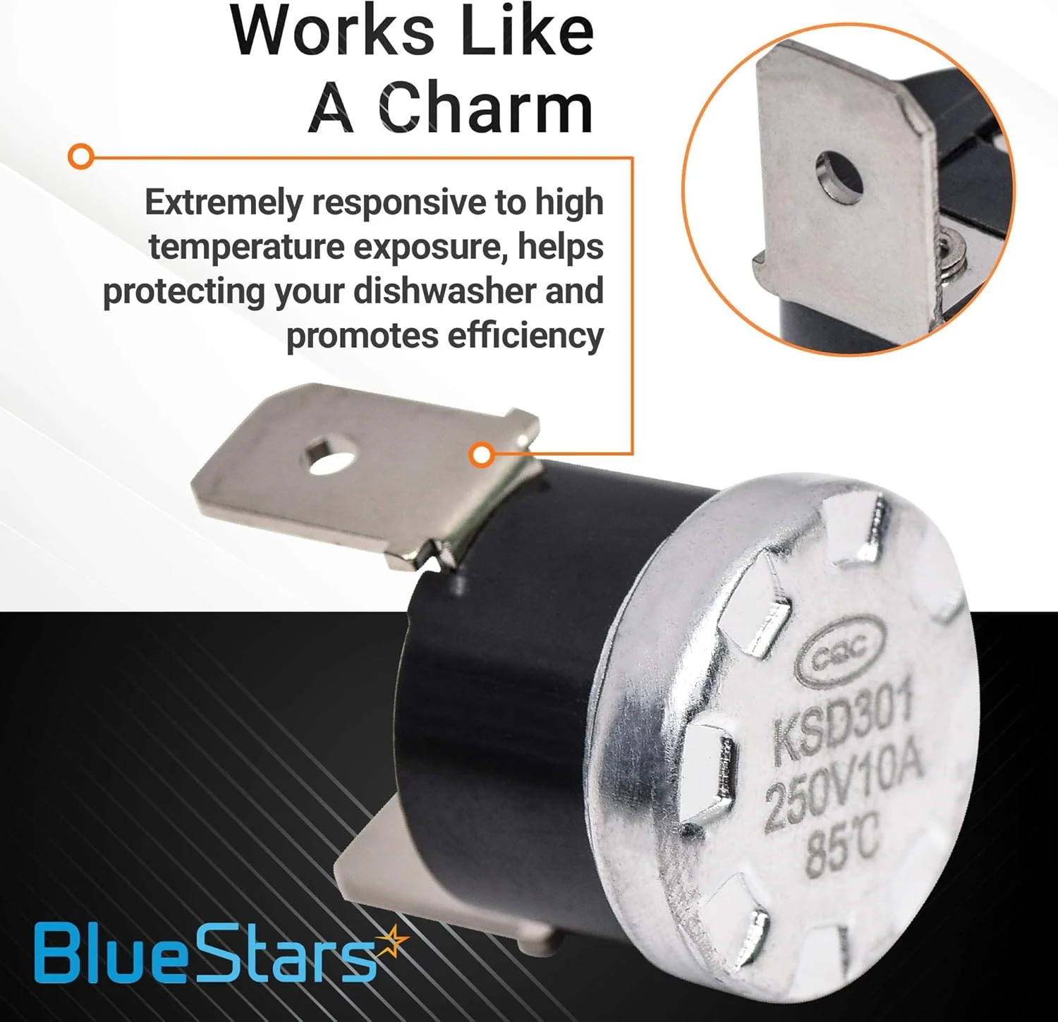 [Lifetime Warranty] 661566 Dishwasher High Limit Thermostat - Image 5