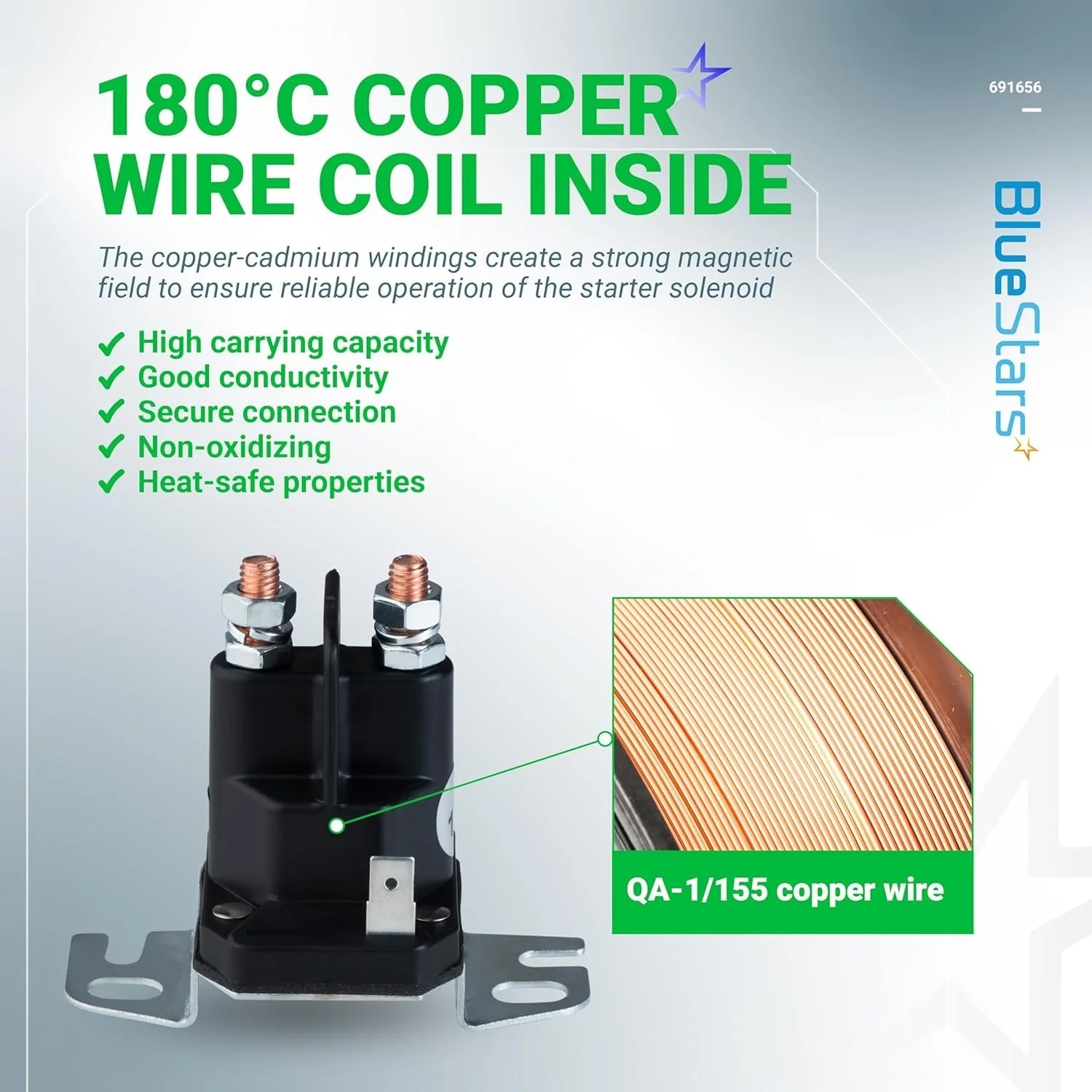 [Lifetime Warranty] 691656 Lawn Mower Starter Solenoid - Image 5