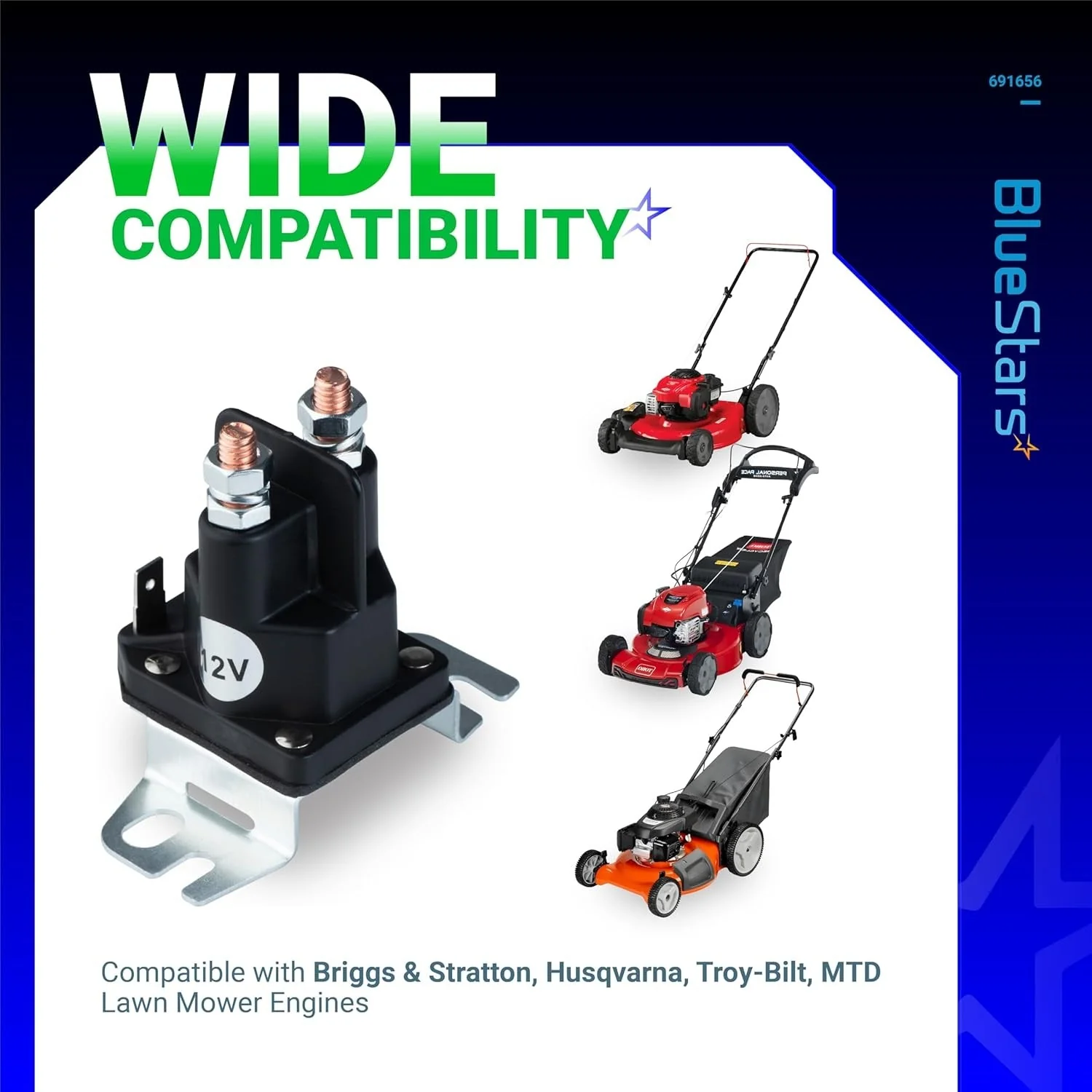 [Lifetime Warranty] 691656 Lawn Mower Starter Solenoid - Image 6