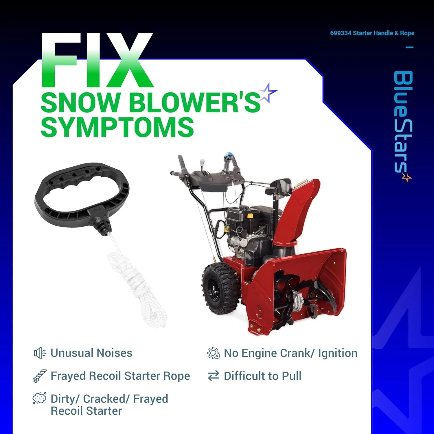 [Lifetime Warranty] 699334 Starter Handle and Rope - Image 4