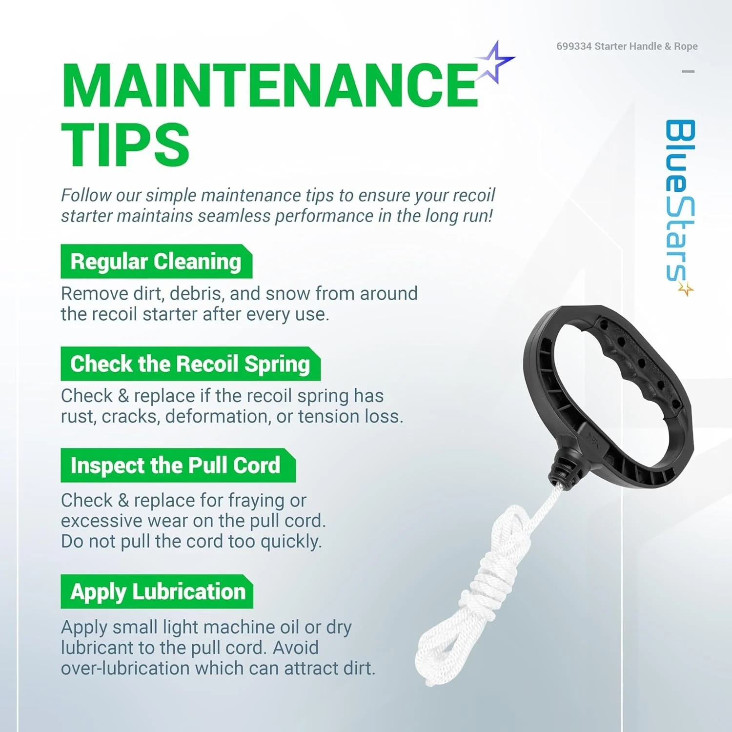 [Lifetime Warranty] 699334 Starter Handle and Rope - Image 7