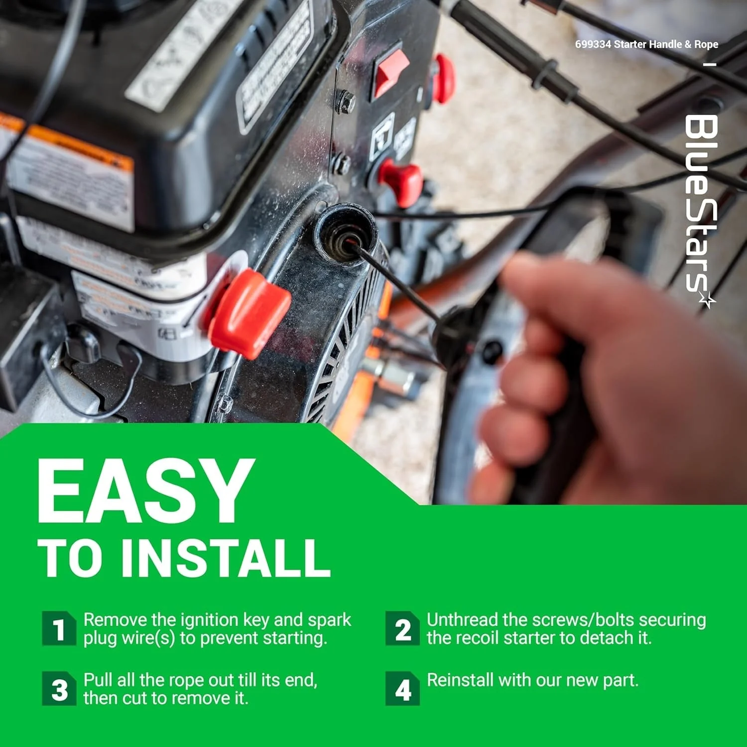 [Lifetime Warranty] 699334 Starter Handle and Rope - Image 8