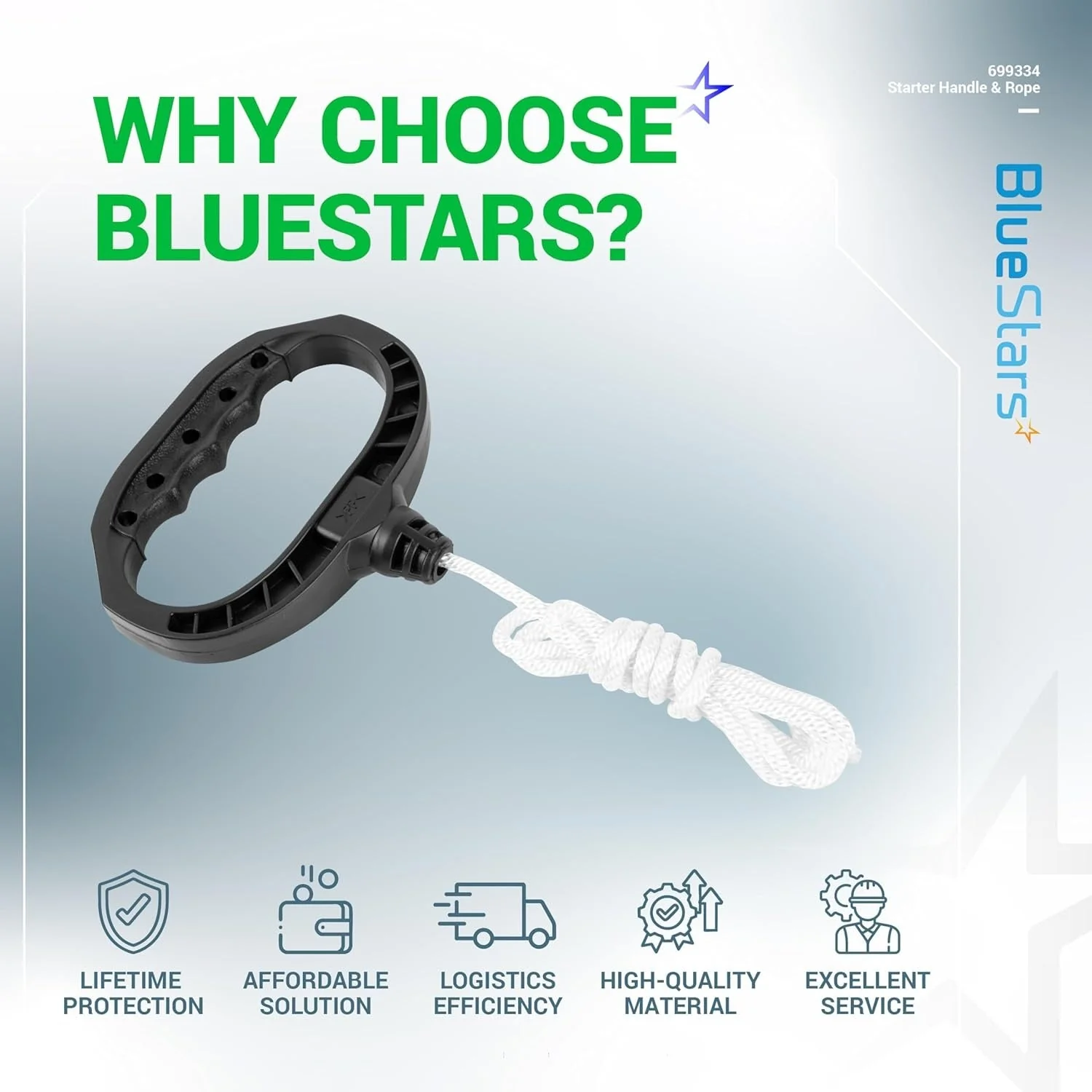 [Lifetime Warranty] 699334 Starter Handle and Rope - Image 9